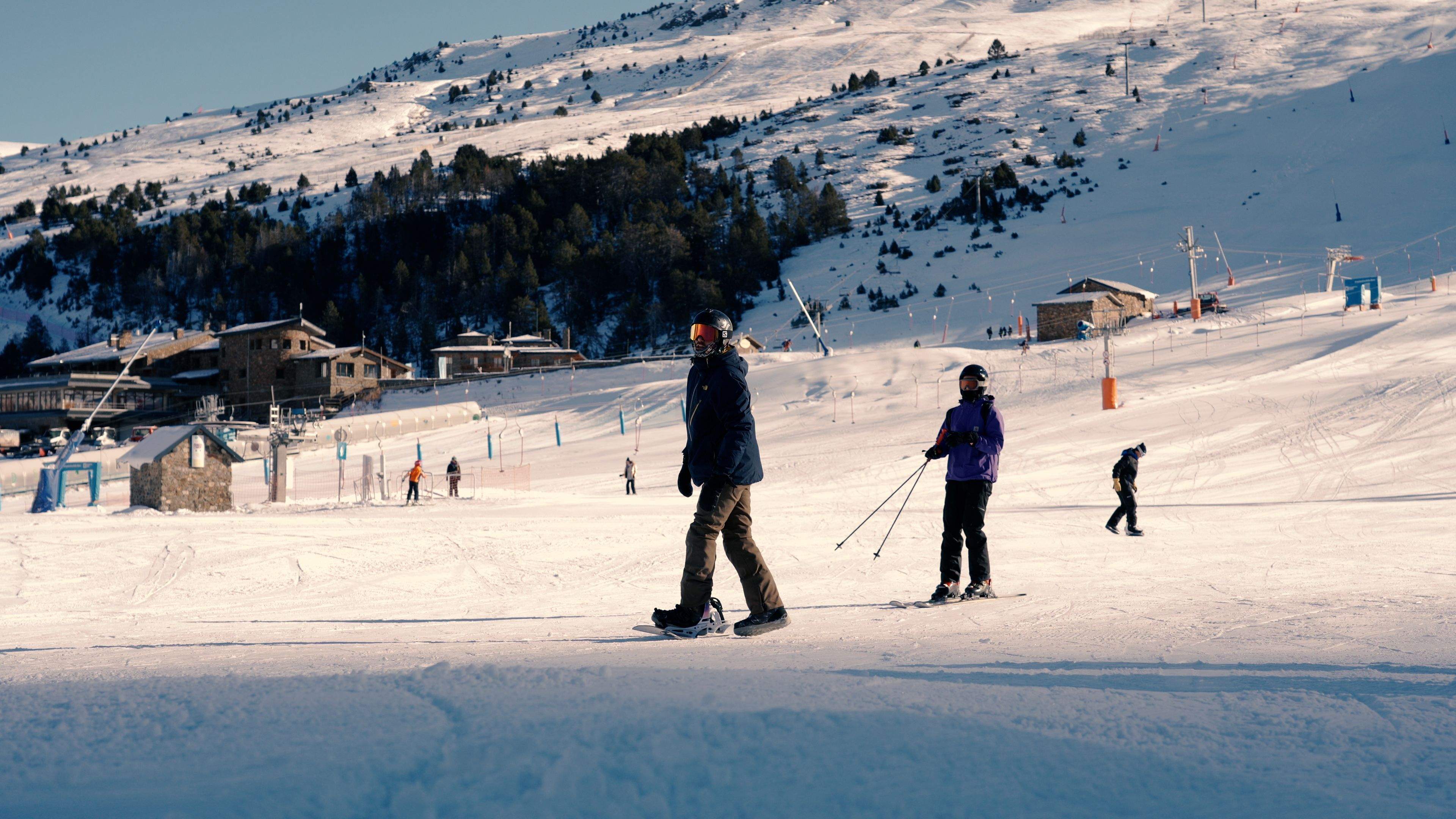 Han estat pocs els esquiadors que aquest matí s'han estrenat a Grau Roig.