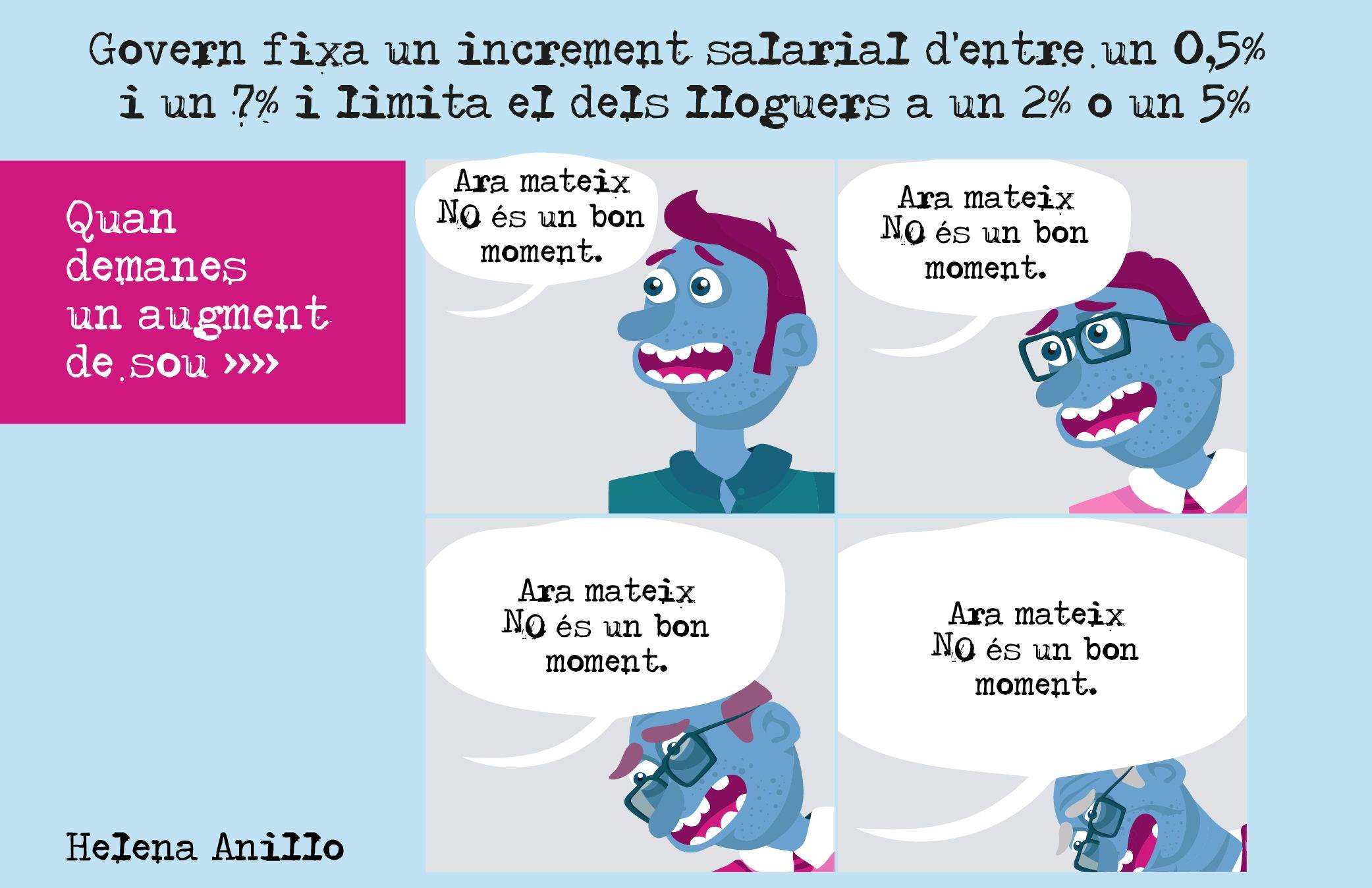 Demanar un augment de sou.