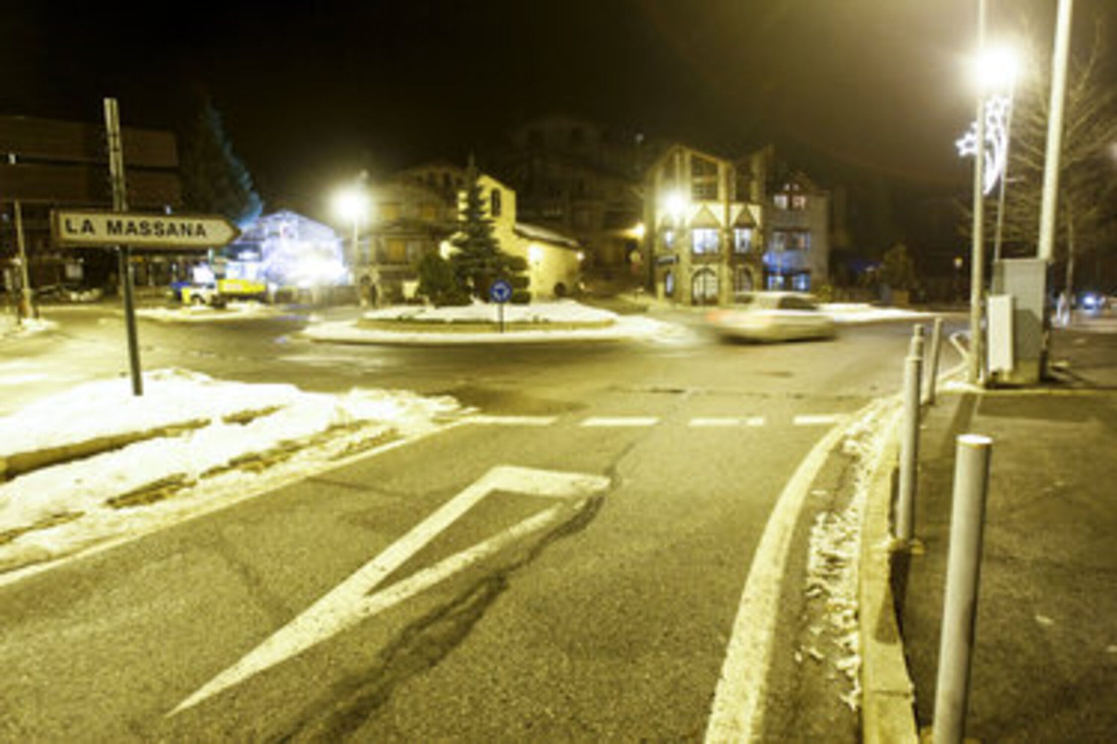 La rotonda on es van donar lloc els fets. La rotonda on es van donar lloc els fets.