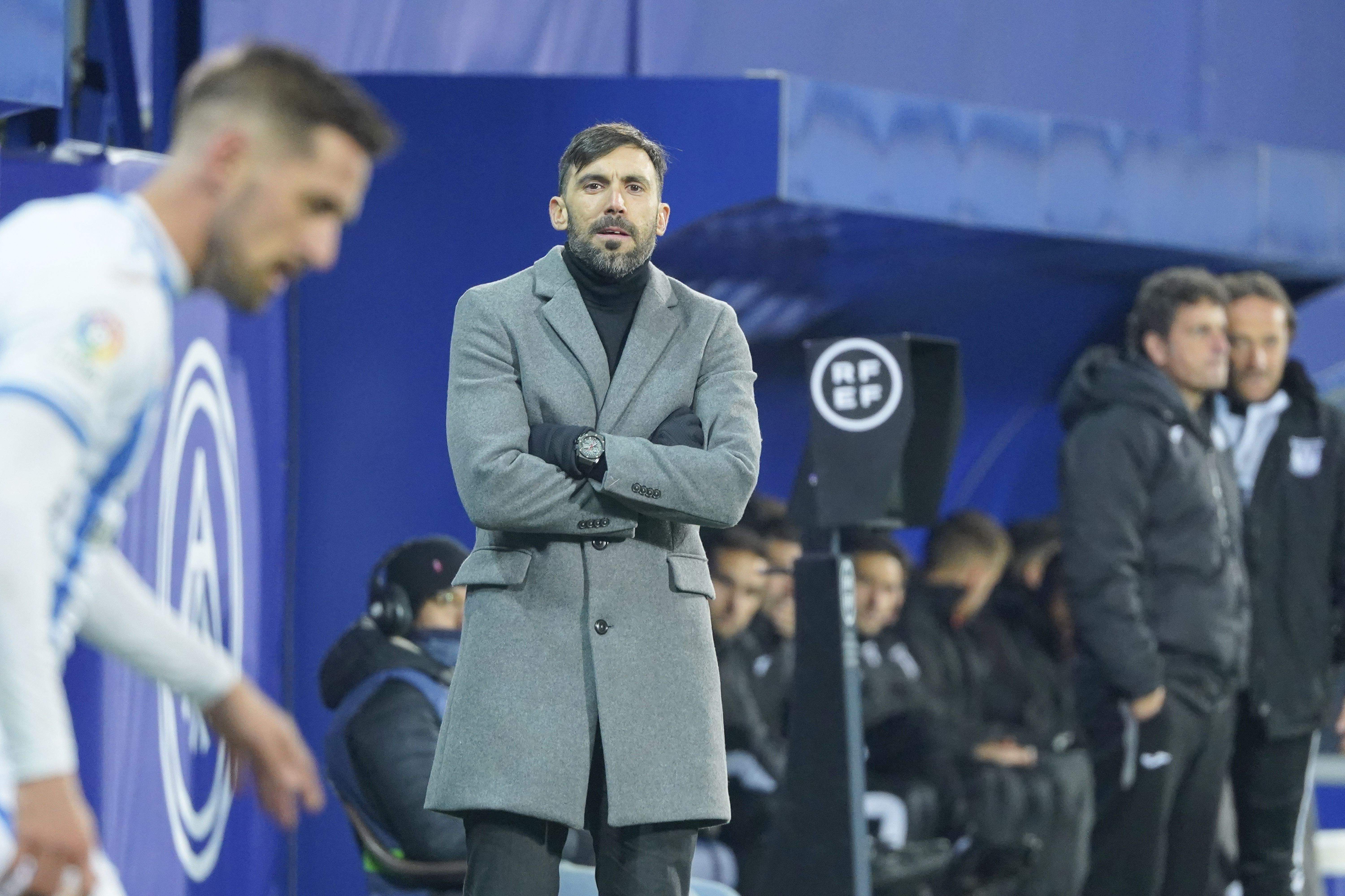 Eder Sarabia durant un partit.