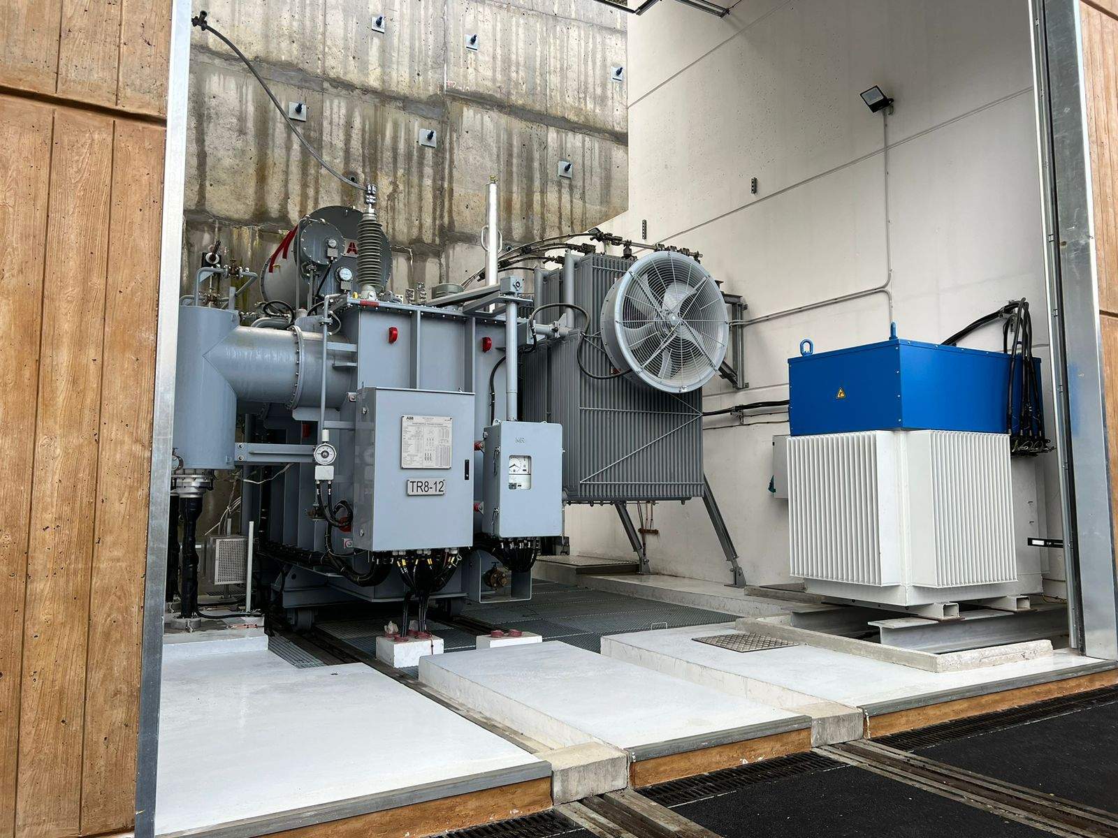 Instal·lacions de l'ETR de la Gonarda.