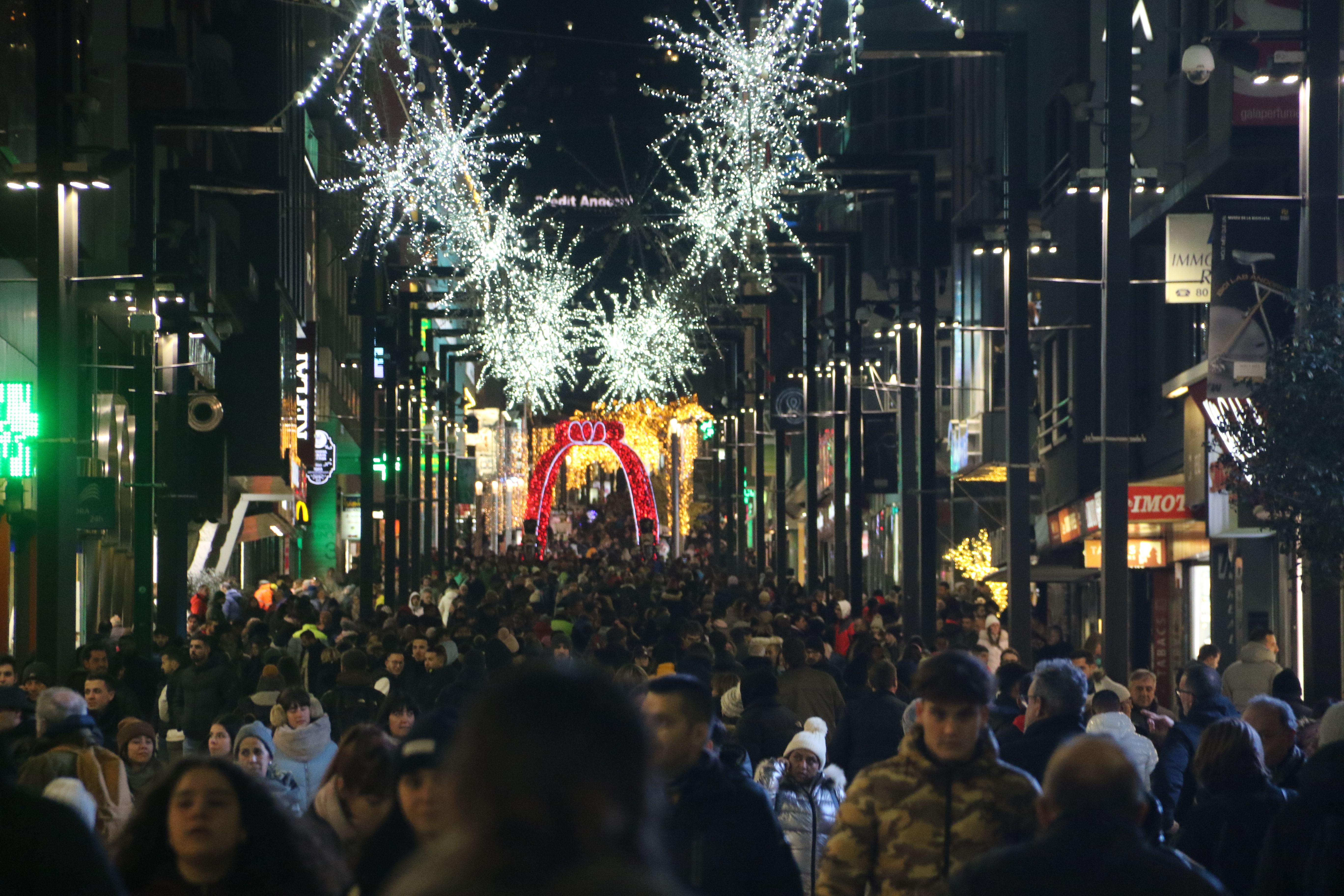 Una imatge de Meritxell plena el 3 de desembre.