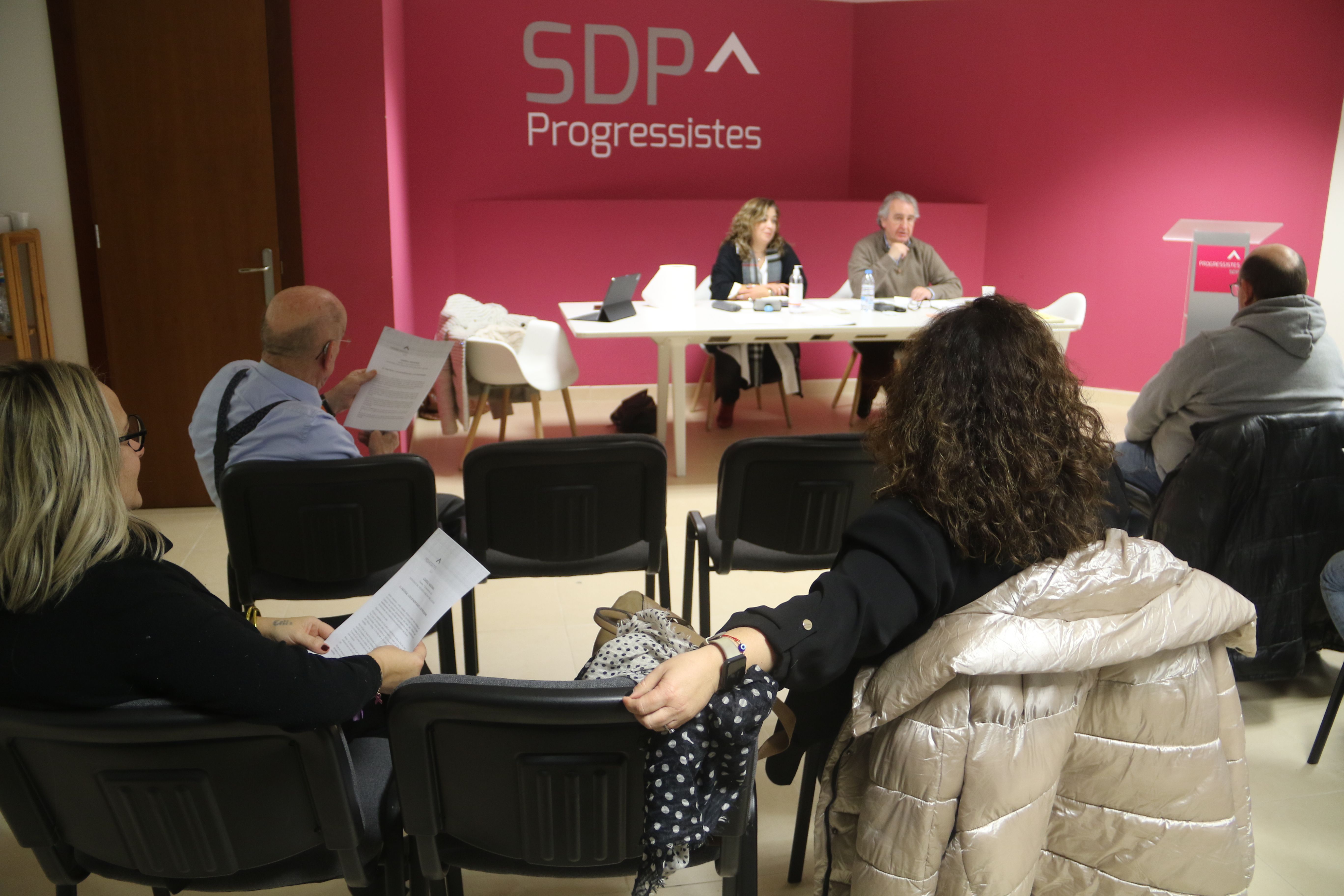 Una imatge del darrer consell nacional de Progressistes-SDP. Una imatge del darrer consell nacional de Progressistes-SDP.