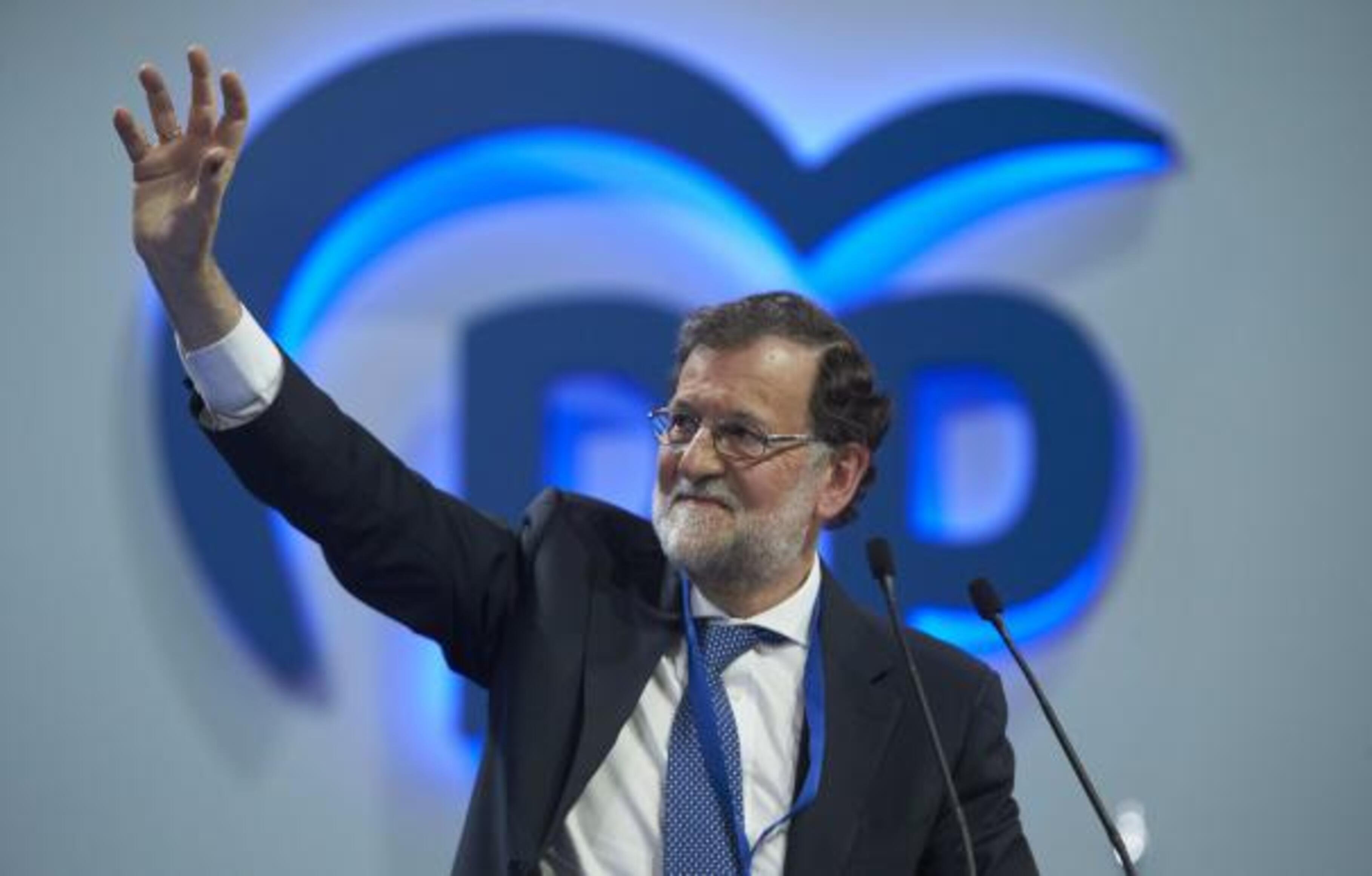 Mariano Rajoy, satisfet.