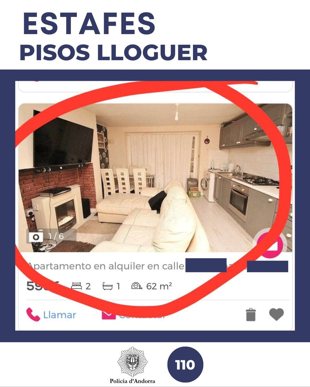 Estafes de pisos de lloguer a Andorra