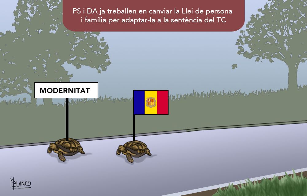 Modernitat a pas de tortuga.