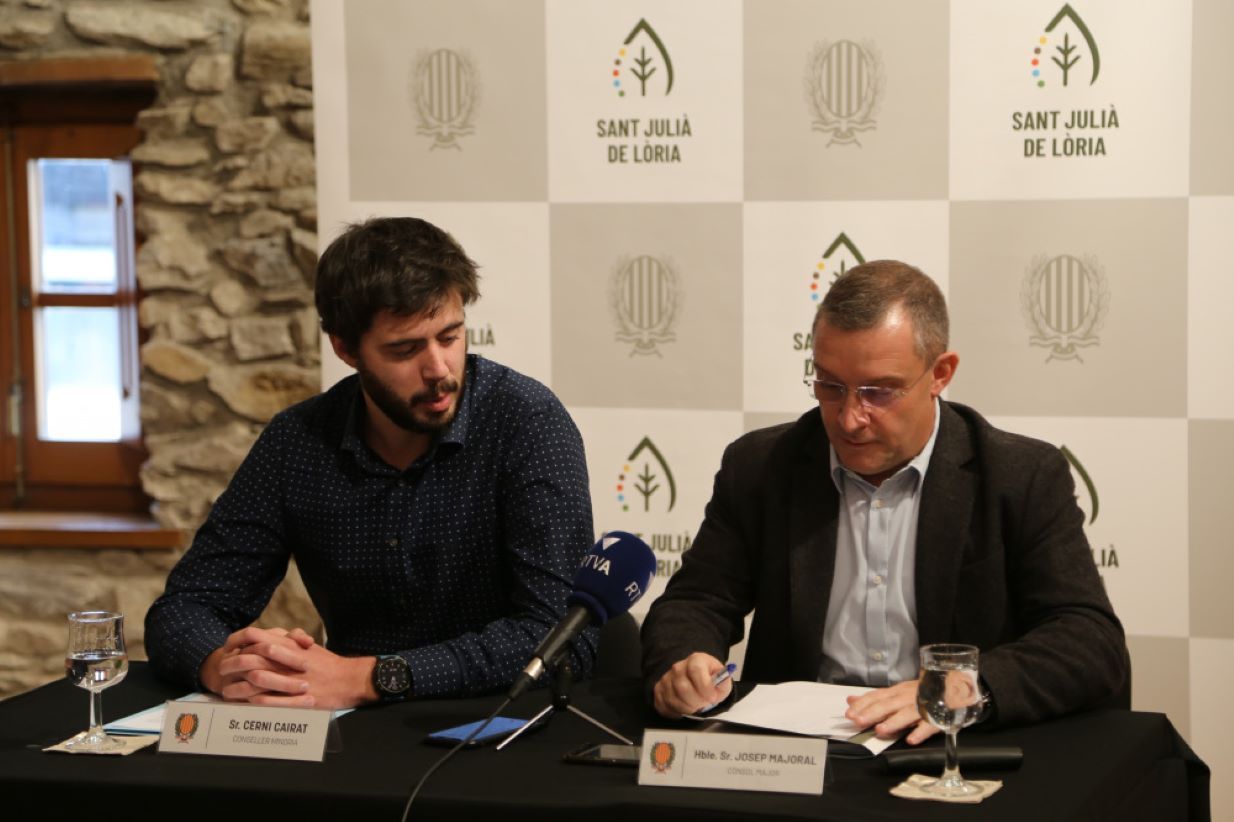 Cerni Cairat i Josep Majoral.