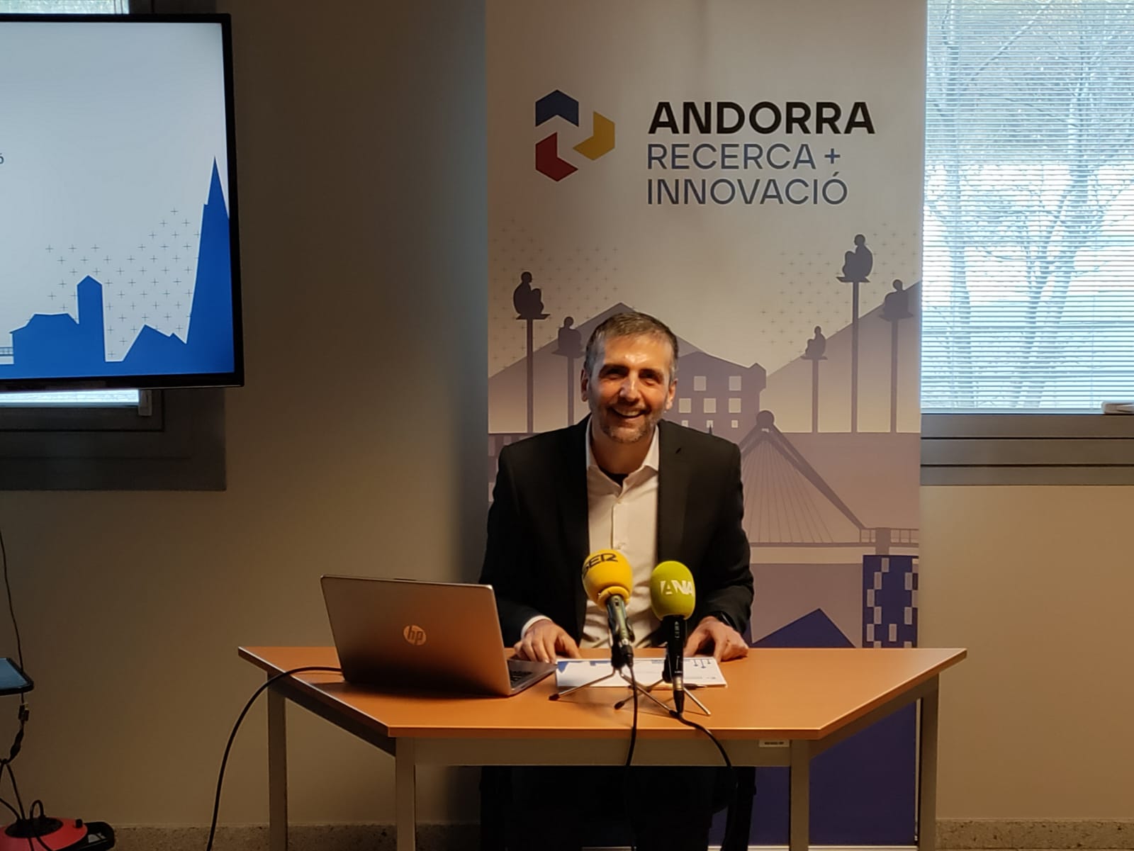 El coordinador del grup de sociologia d'Andorra Recerca + Innovació, Joan Micó.