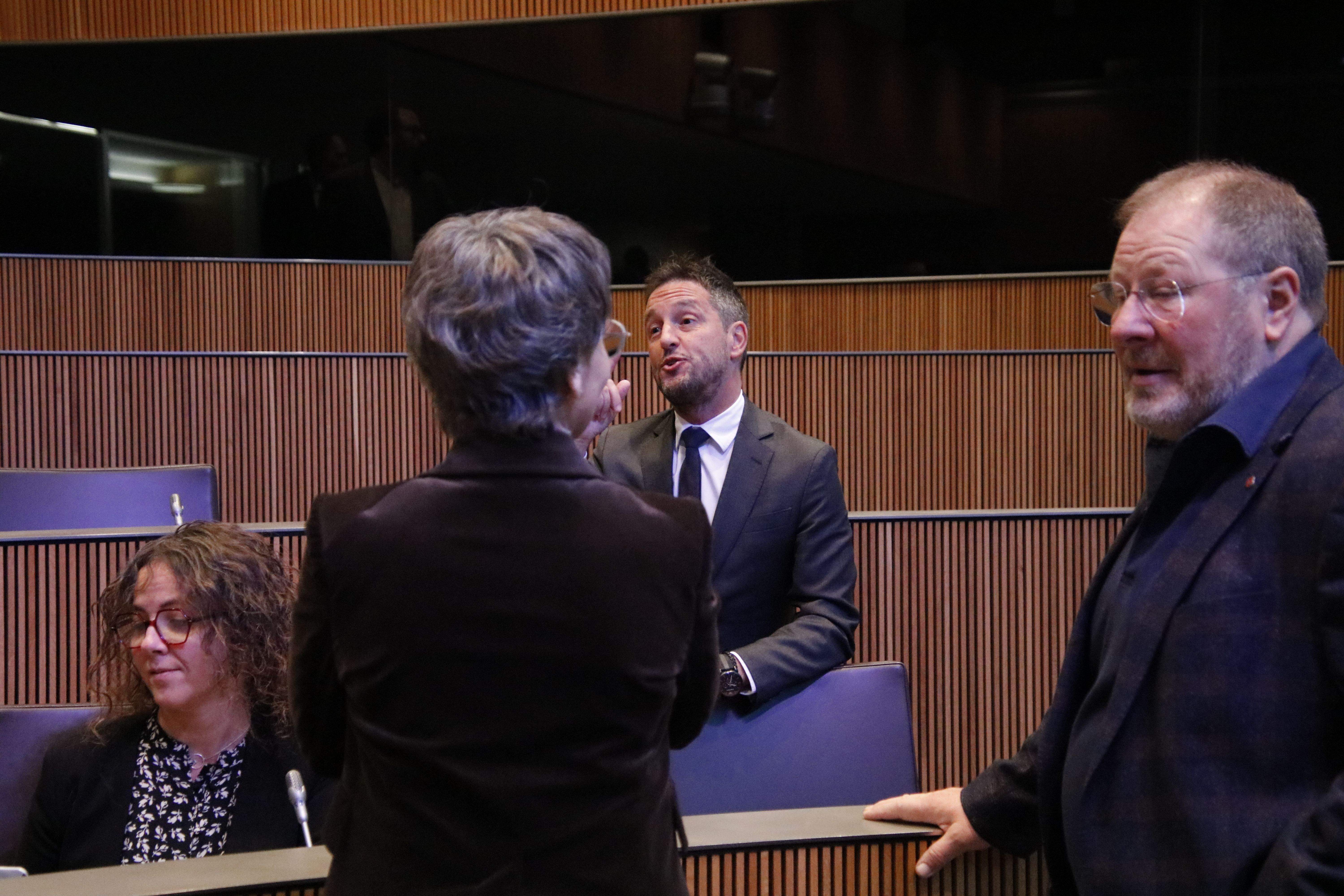 Els consellers generals socialdemòcrates.