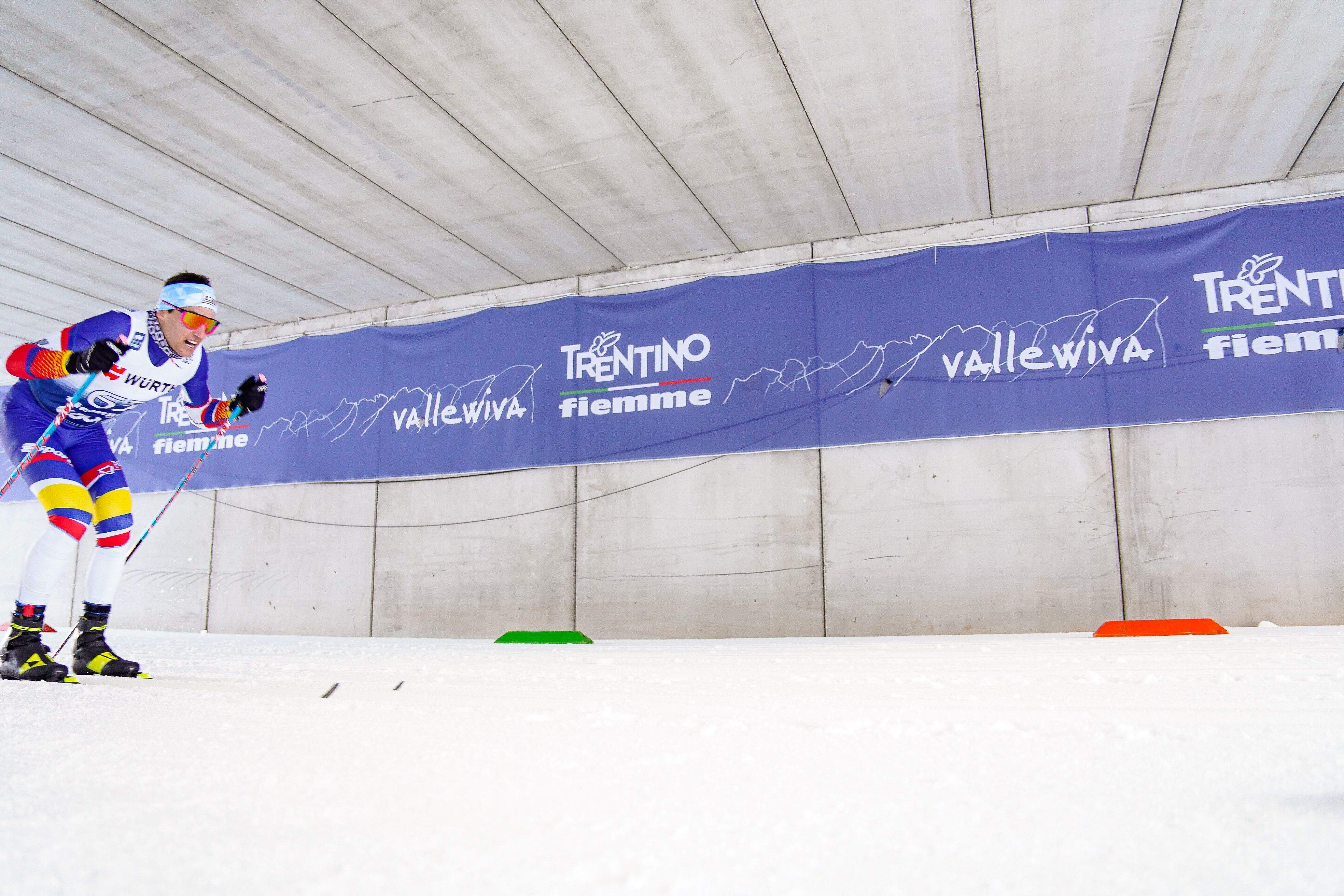 Irineu Esteve a Val di Fiemme