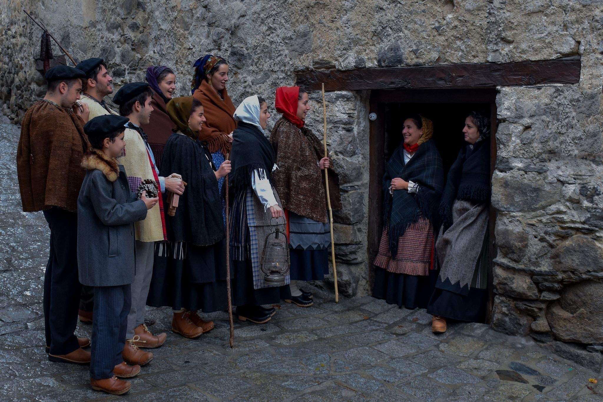 Una imatge al·legòrica del Grup de Folklore Casa de Portugal.