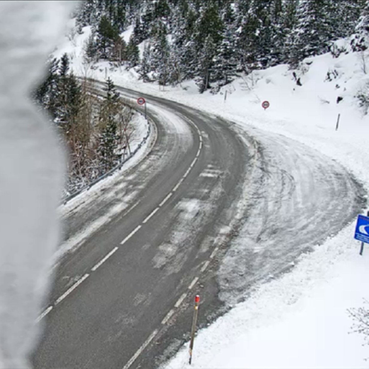 Imatge de la càmera de Mobilitat a Arcalís.
