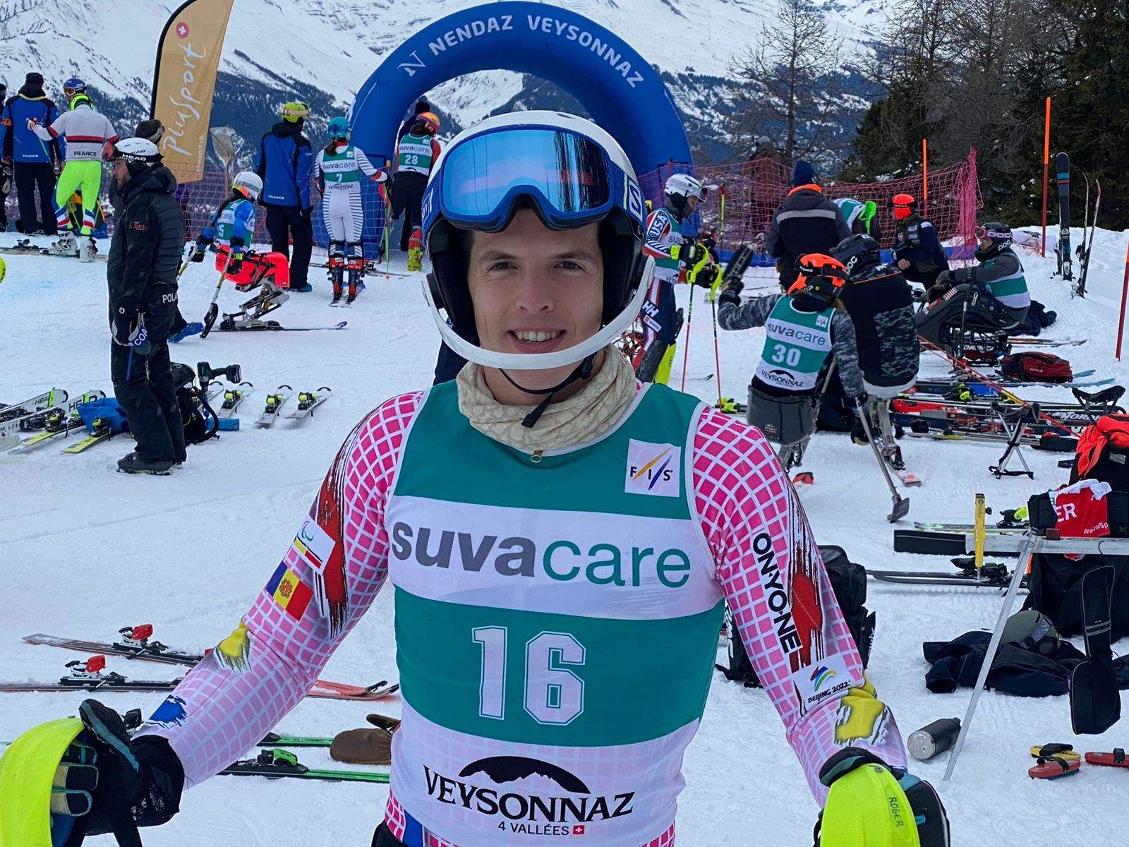 Roger Puig després de l'excel·lent resultat aconseguit a Suïssa.