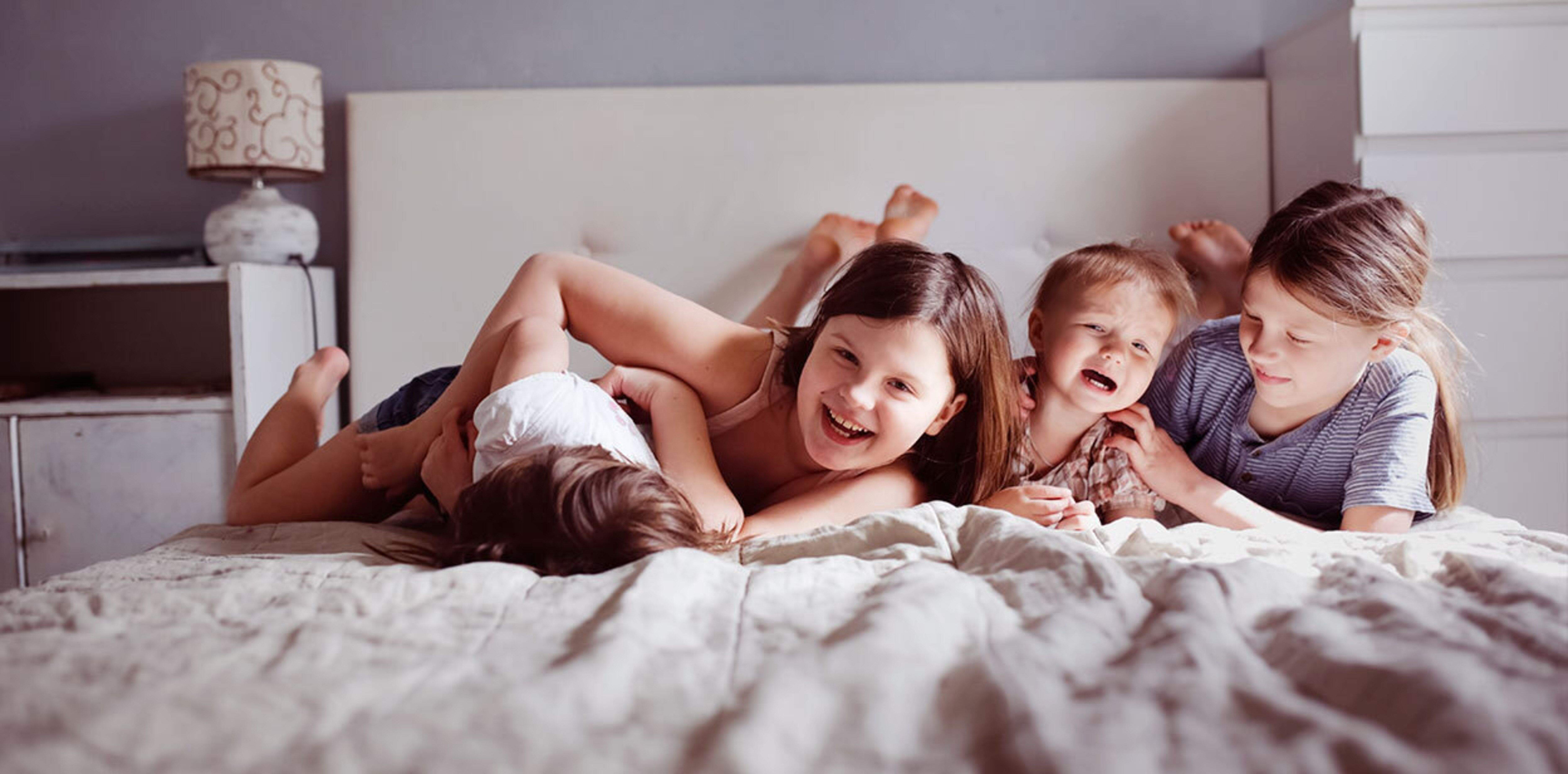 Infants d'una mateixa família. Infants d'una mateixa família.