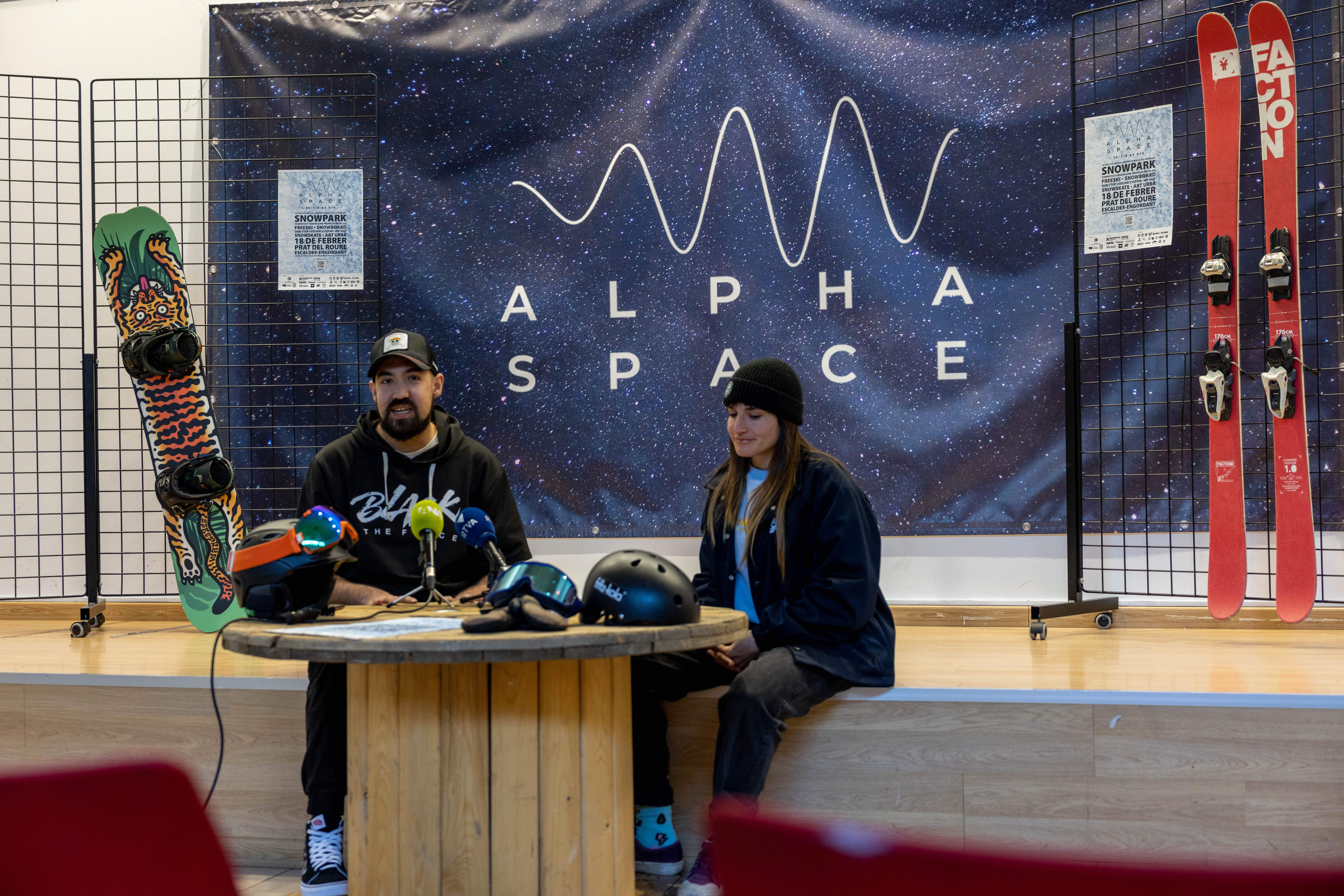 LIma i Fernández, durant la presentació.