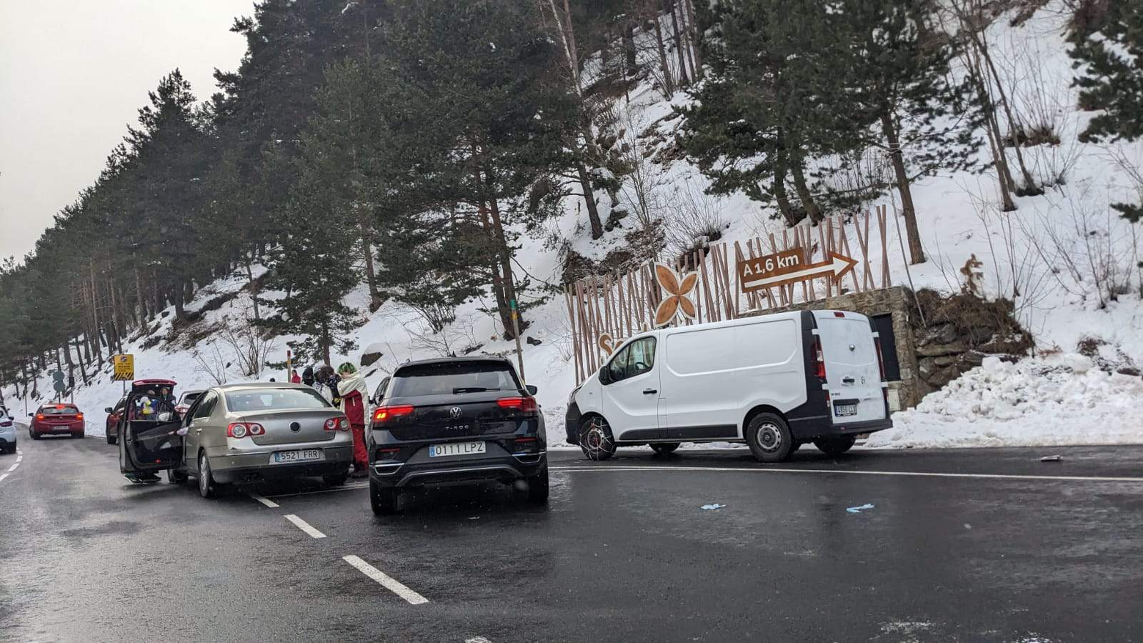 cues de pujada a Arcalís