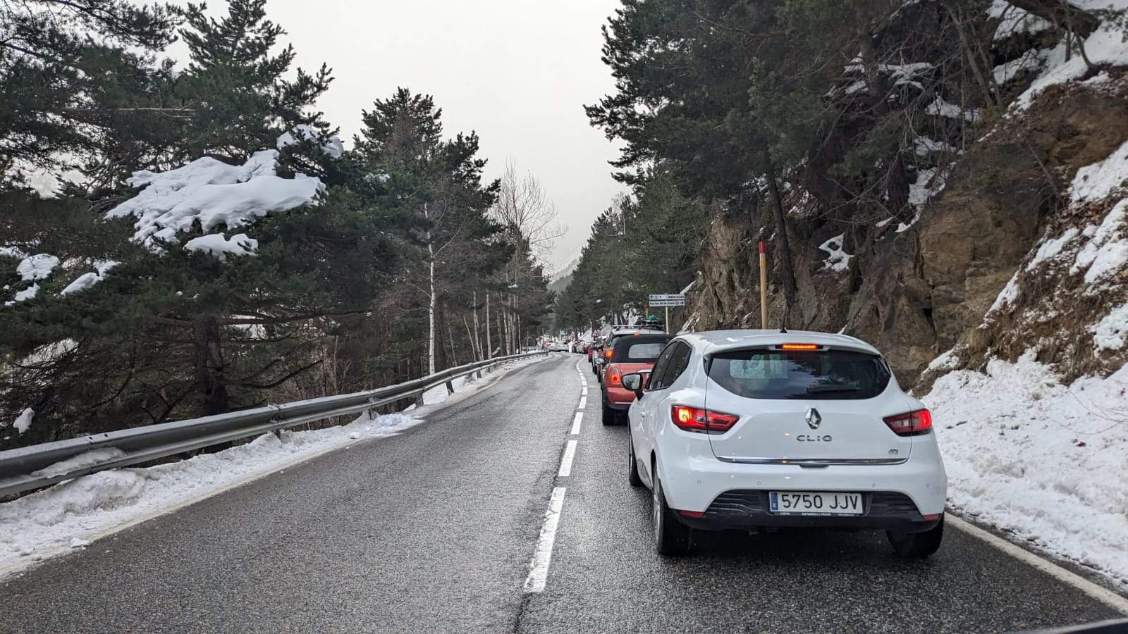 cues de pujada a Arcalís