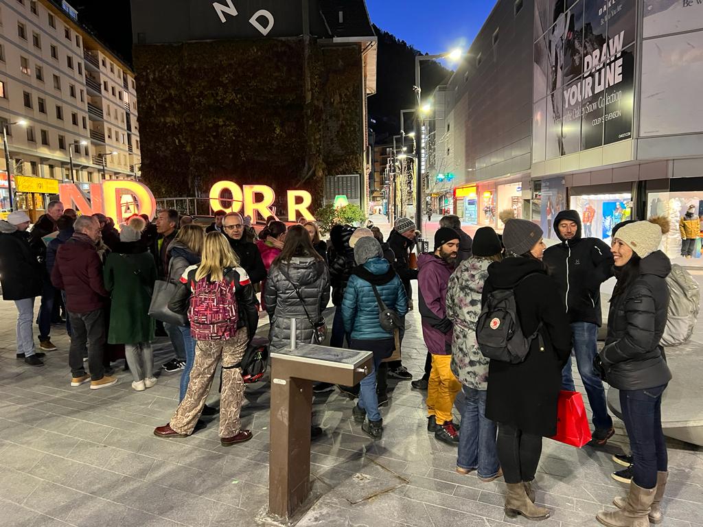 Professorat del sistema educatiu francès a la concentració d'aquest dimarts