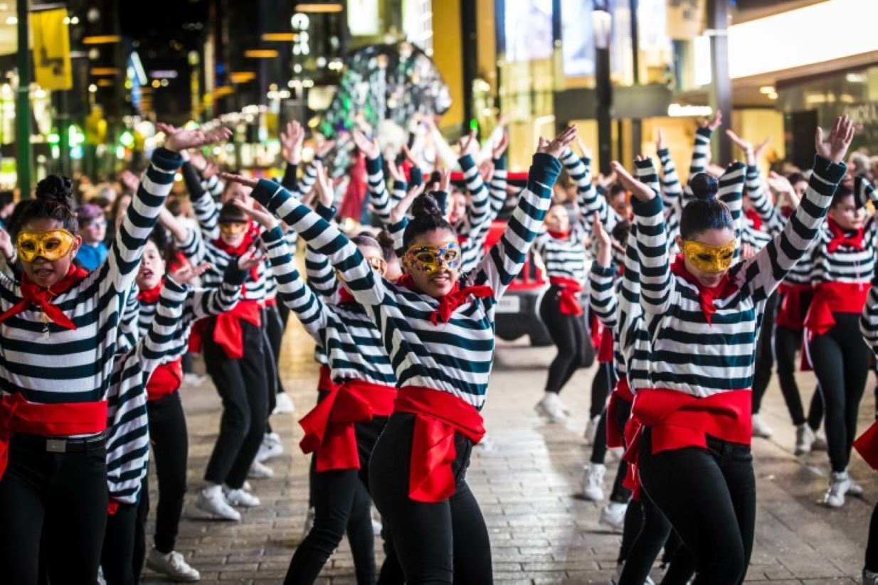 Una imatge de la rua de fa dos anys.