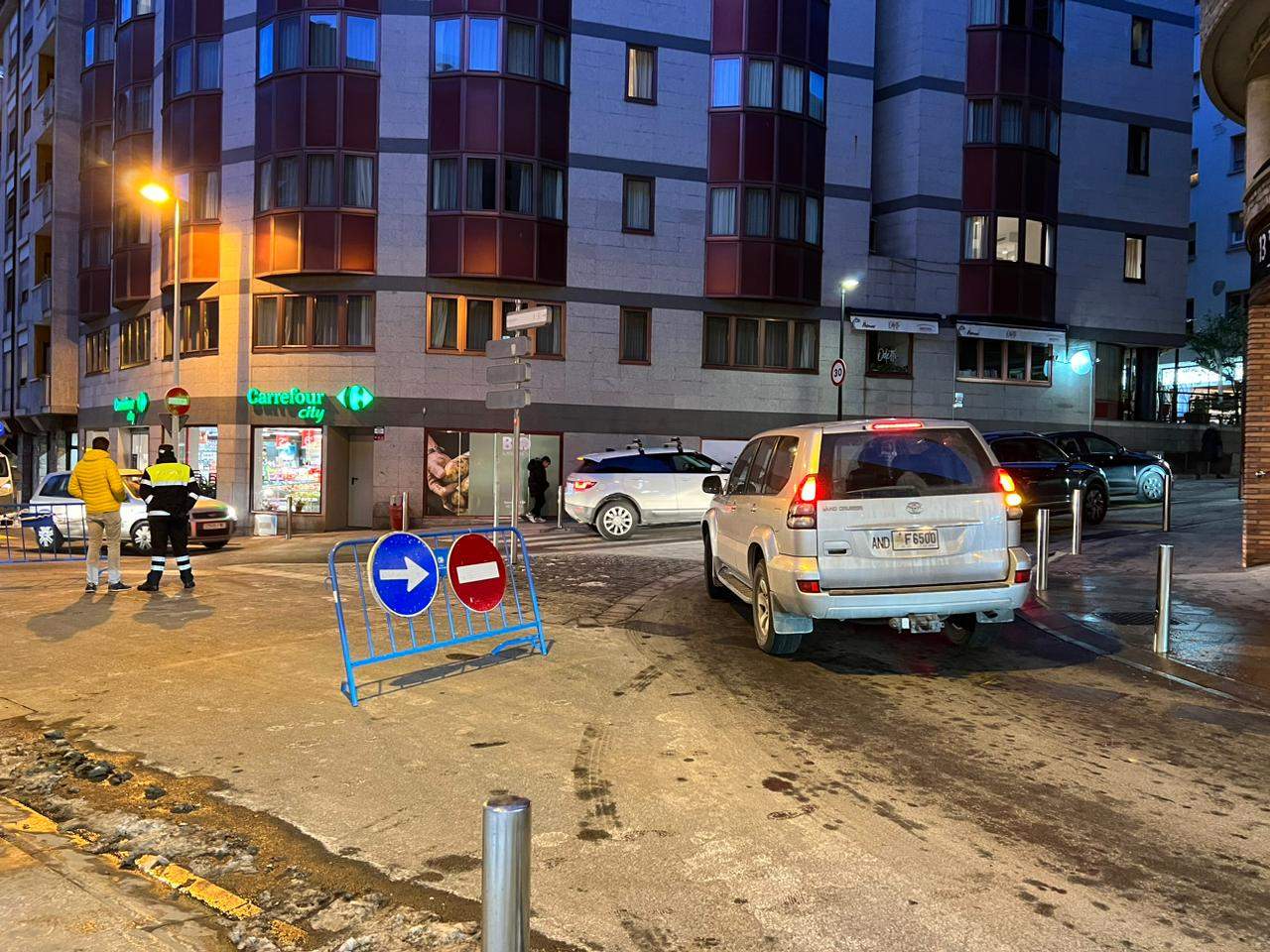 Cues els darrers dies al carrer Santa Anna.