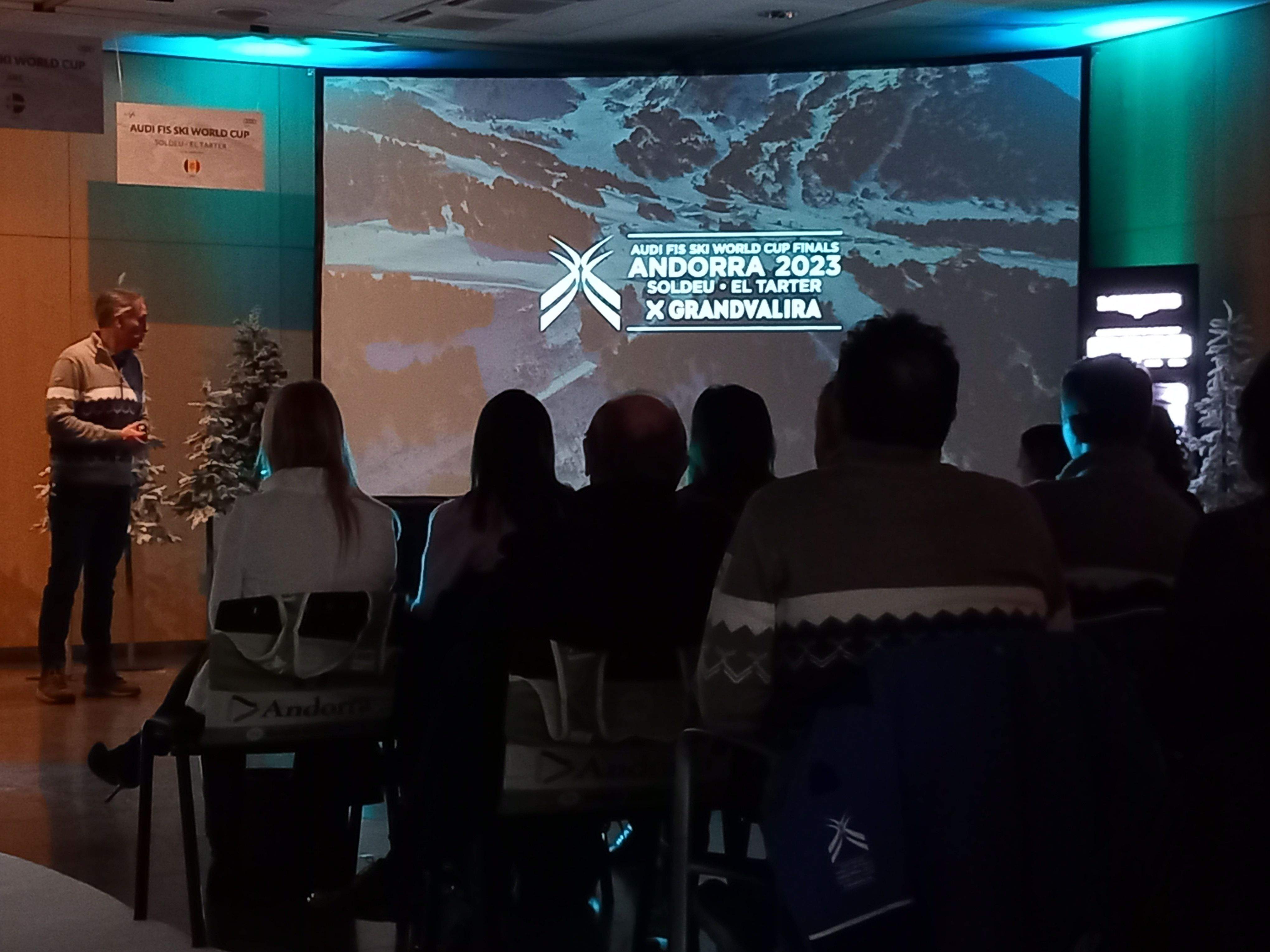 Acte de presentació nacional de les finals de la Copa del Món.