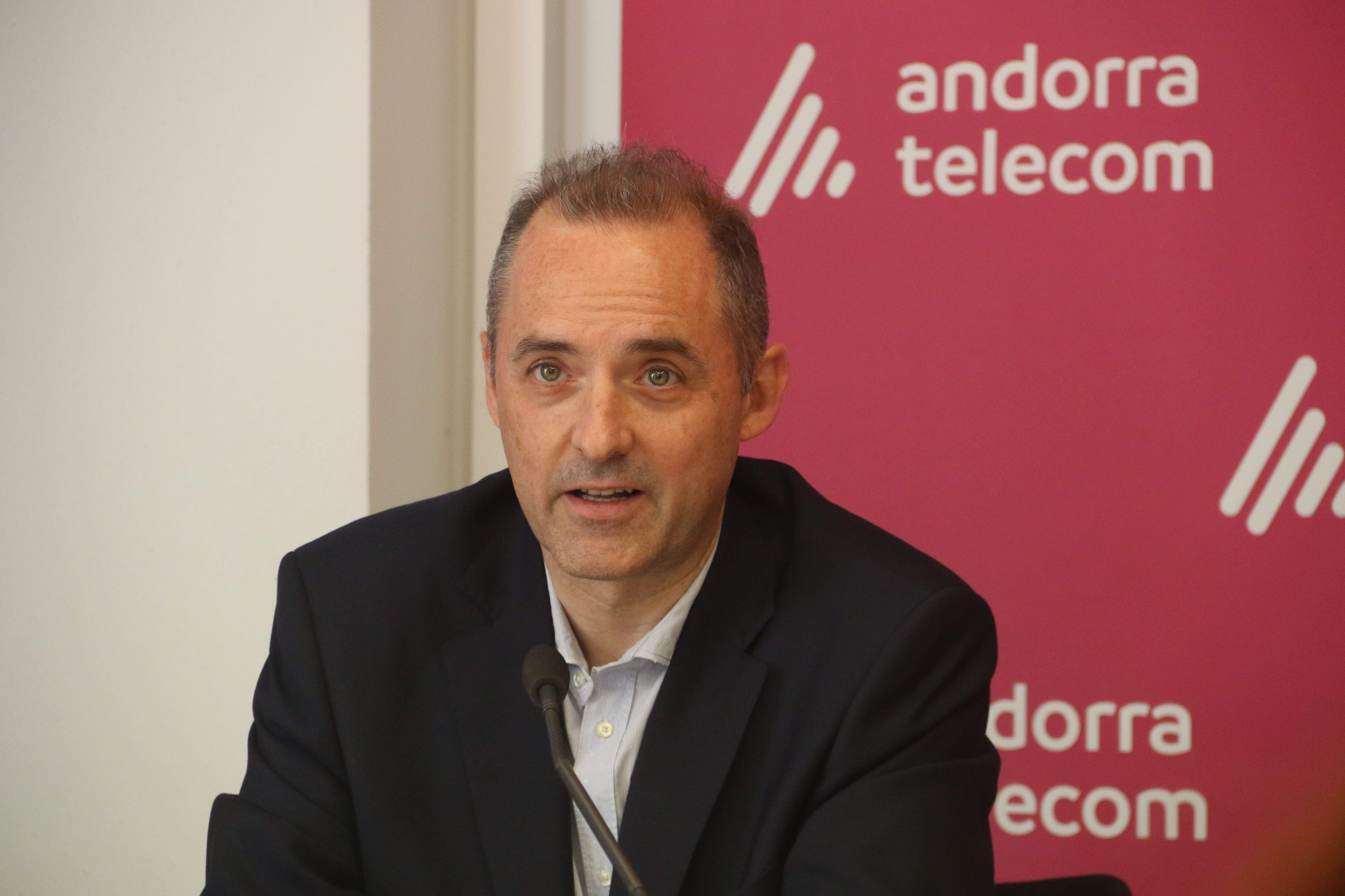El director general d'Andorra Telecom, Jordi Nadal.