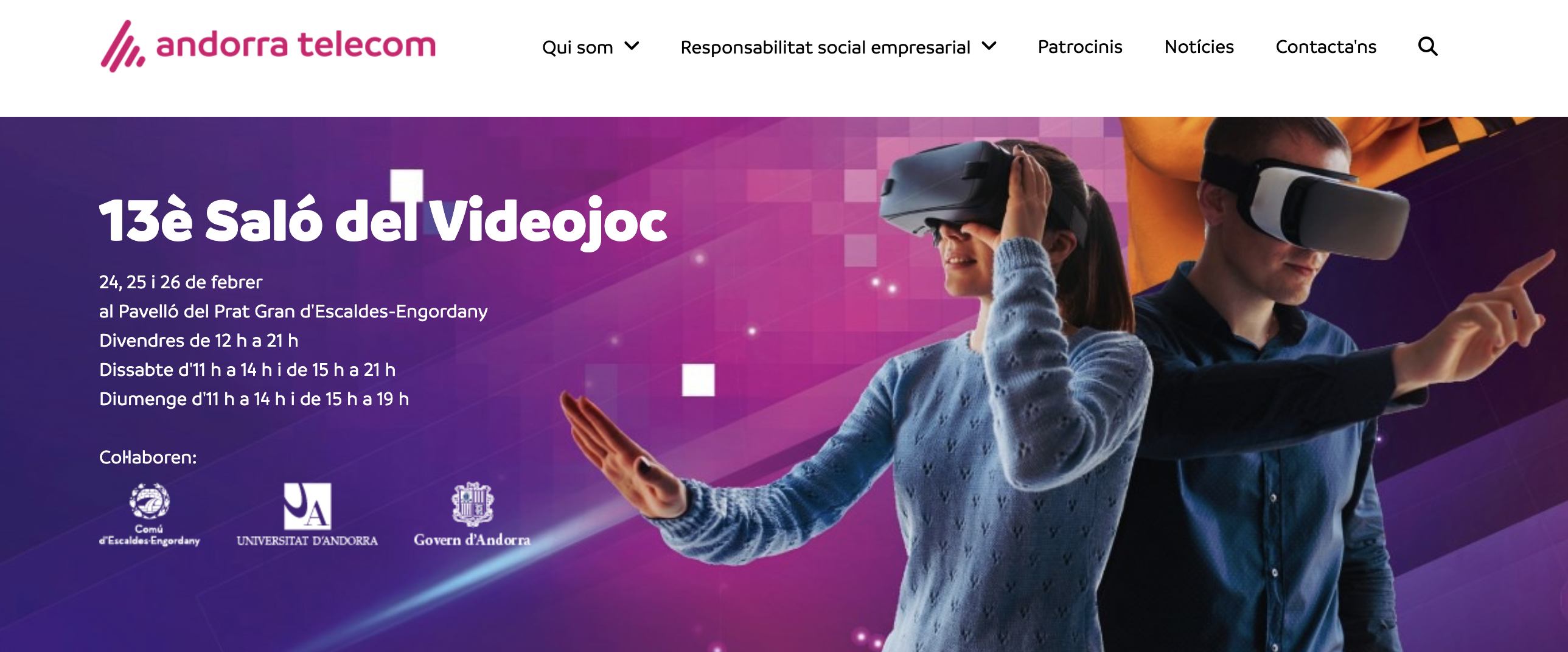 El rètol del Saló del Videojoc.