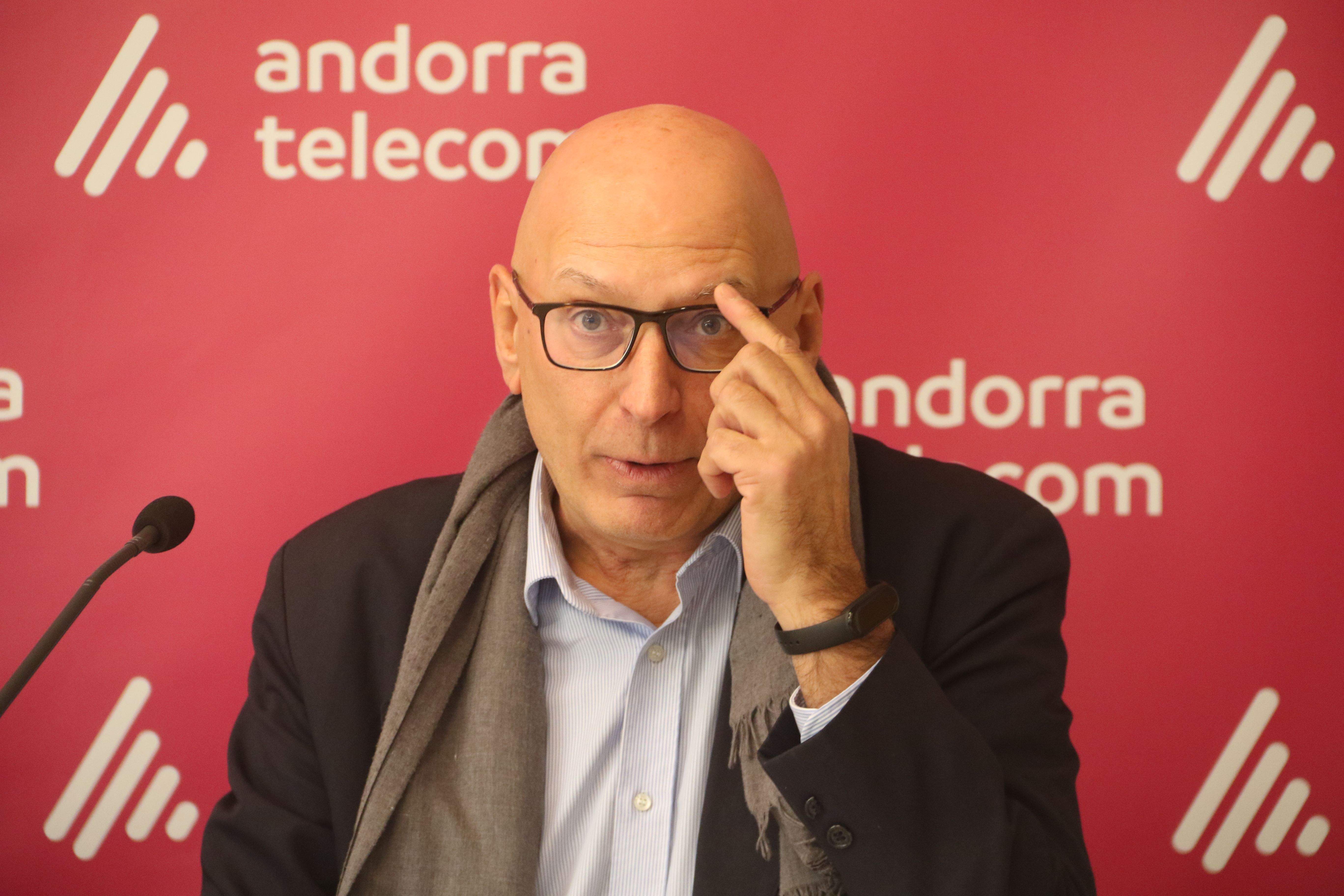 Miquel Nicolau és el rector de la Universitat d'Andorra.