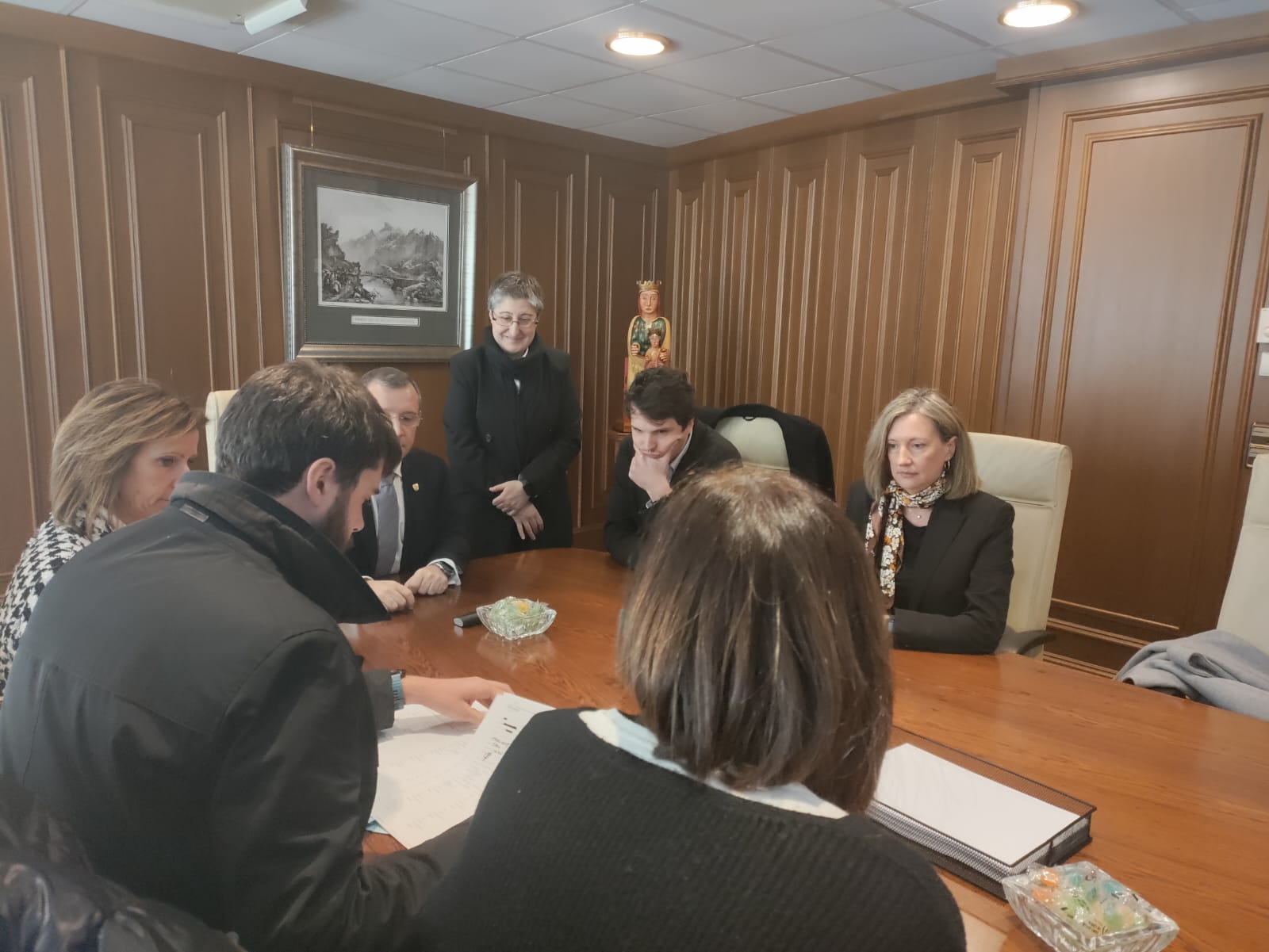 Presentació de la candidatura de Concòrdia a Sant Julià de Lòria.