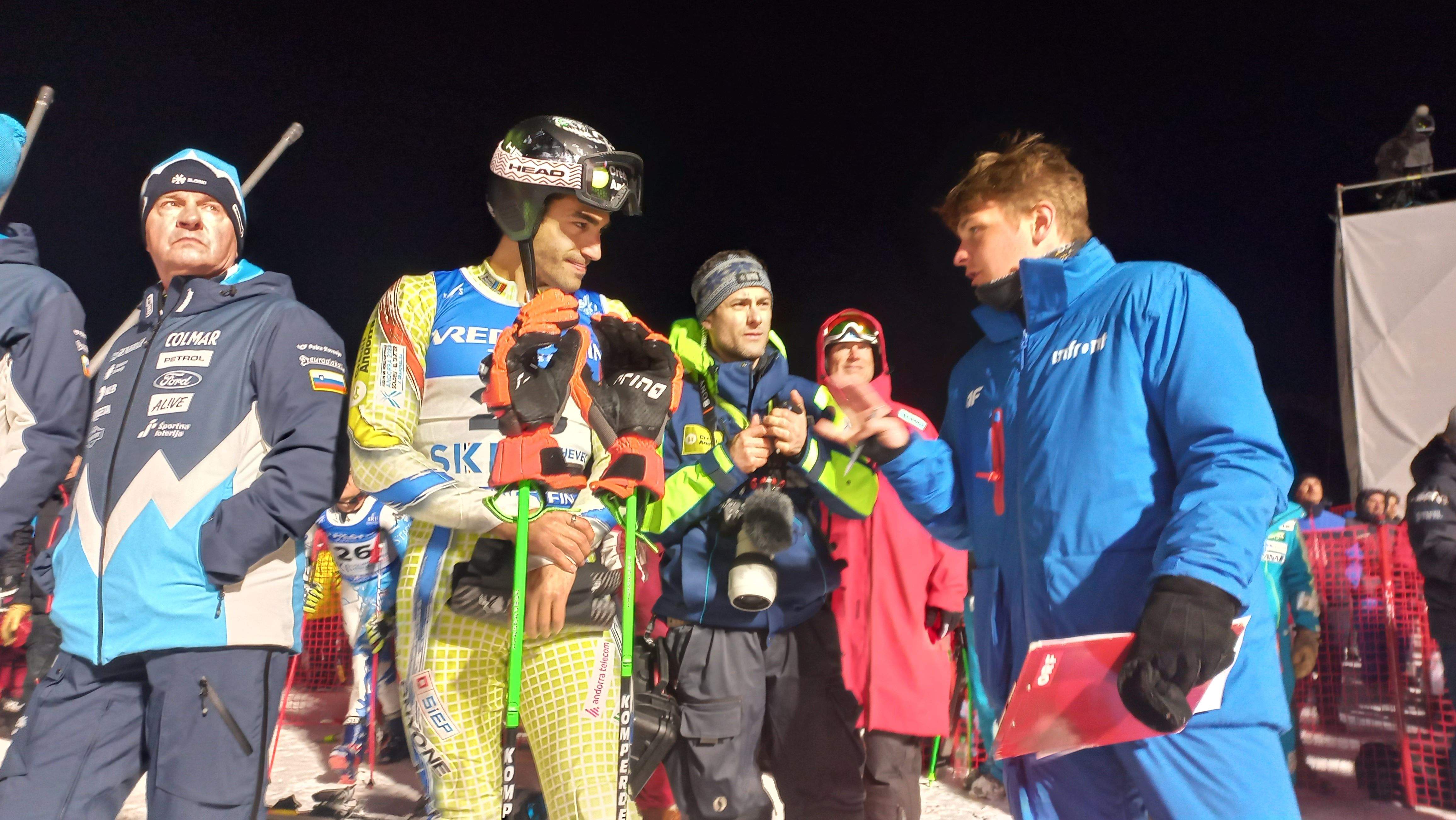 Joan Verdú en les qualificacions del paral·lel