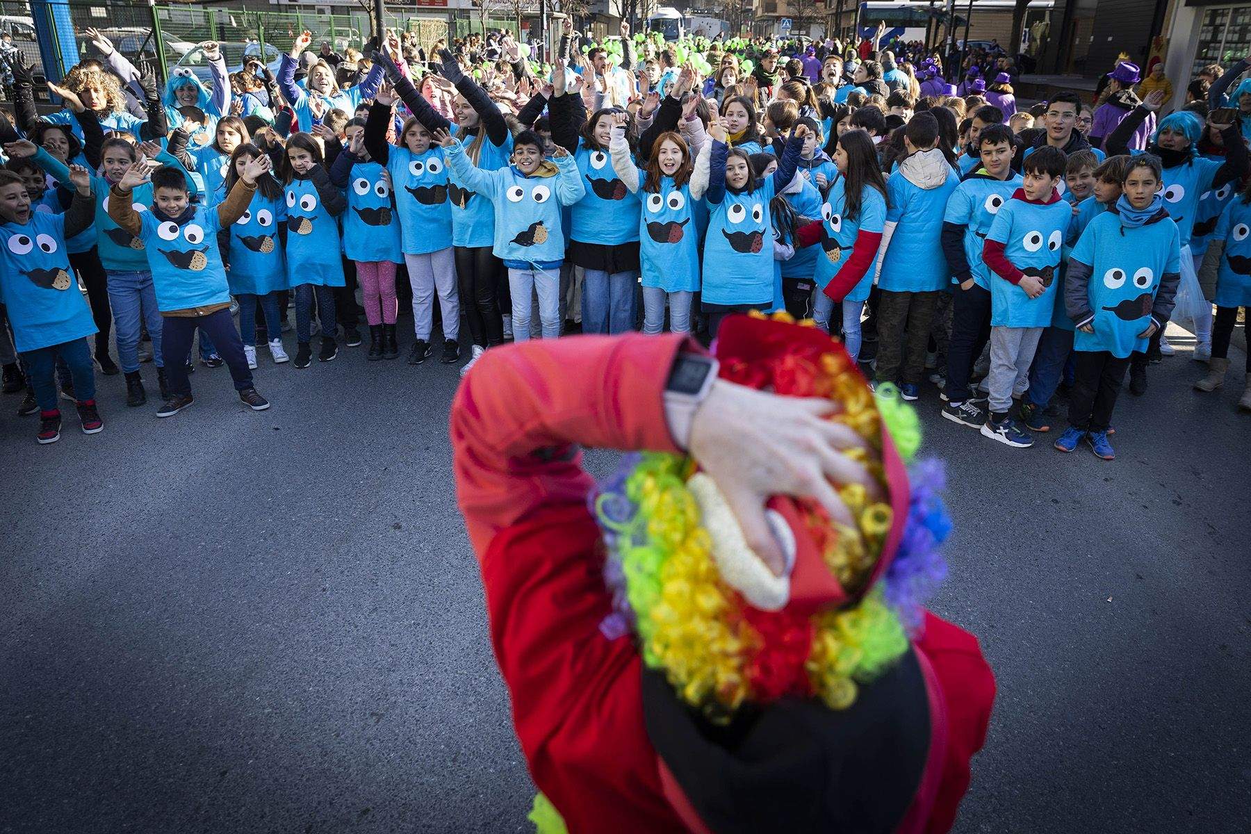 La rua a Andorra la Vella.