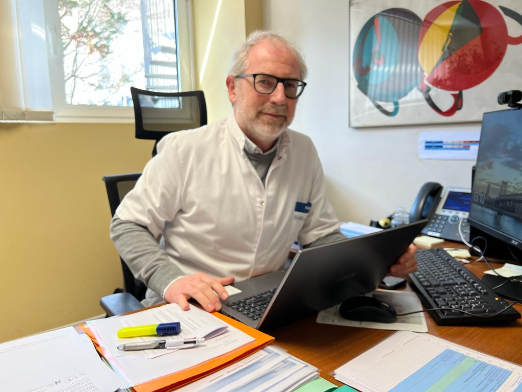 El director assistencial, Marcos Gutiérrez.