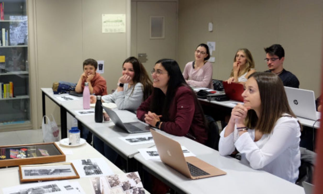 Estudiants de la Universitat d'Andorra.