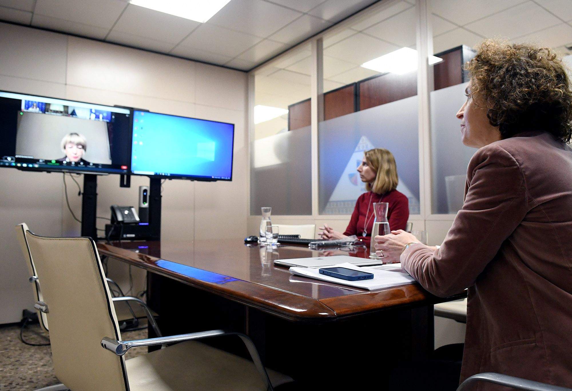 Ubach ha participat a la trobada de forma telemàtica.