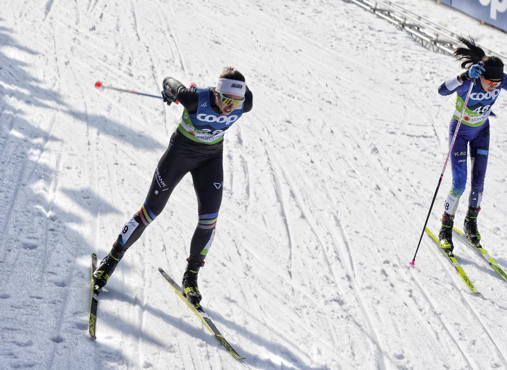 Carola Vila, durant la prova.