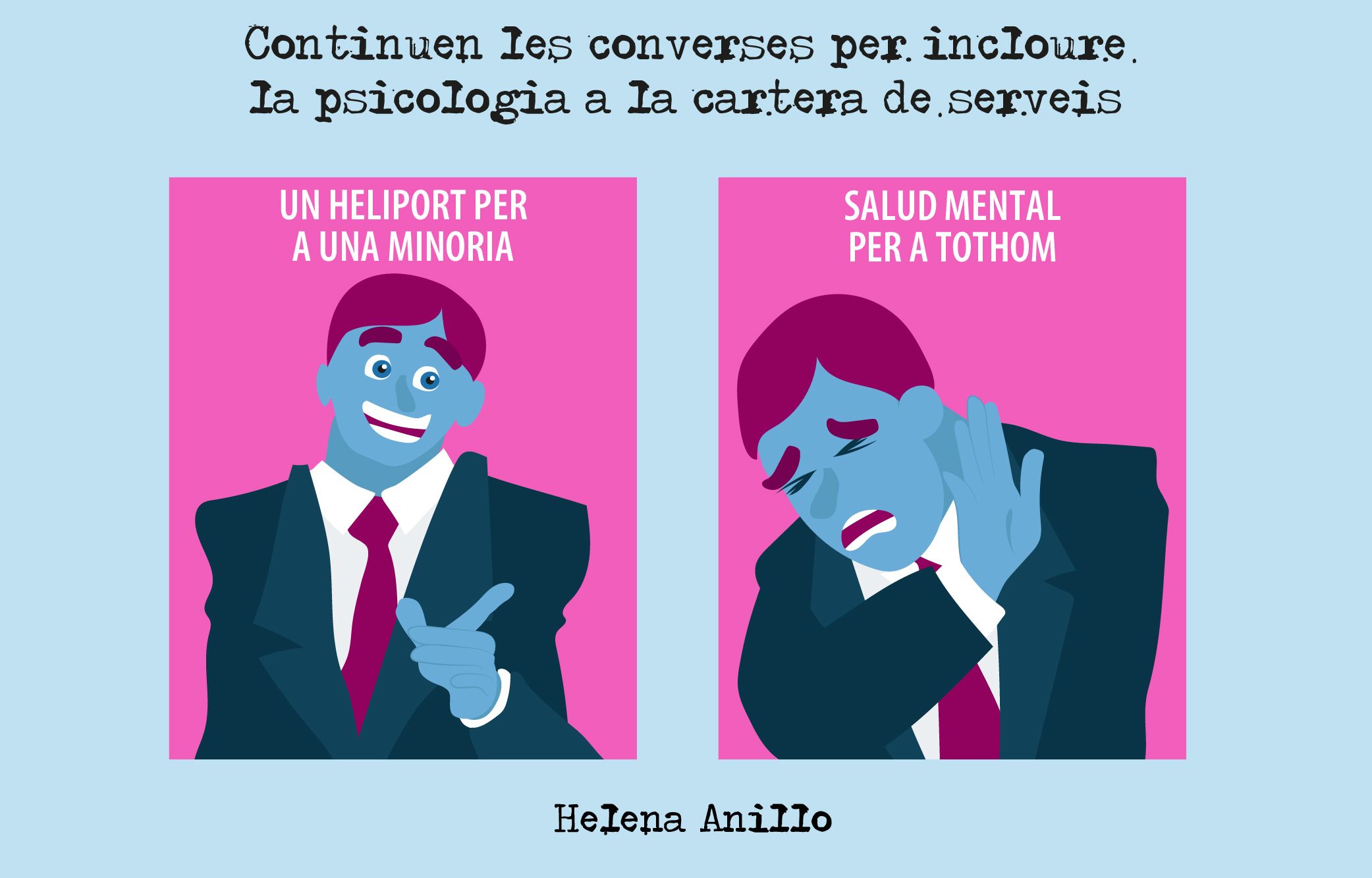 Heliport vs psicologia.