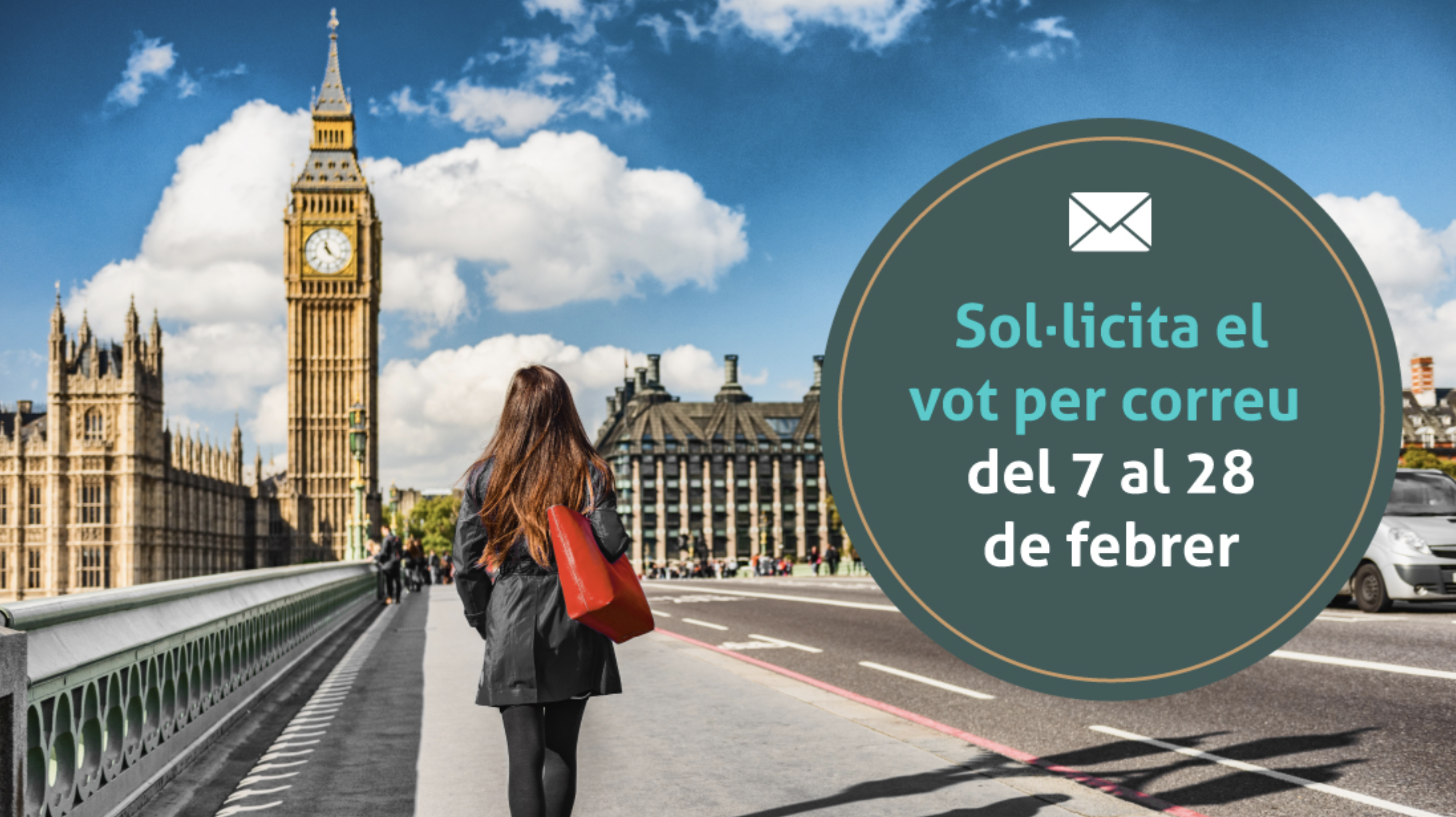 La promoció del vot per correu.