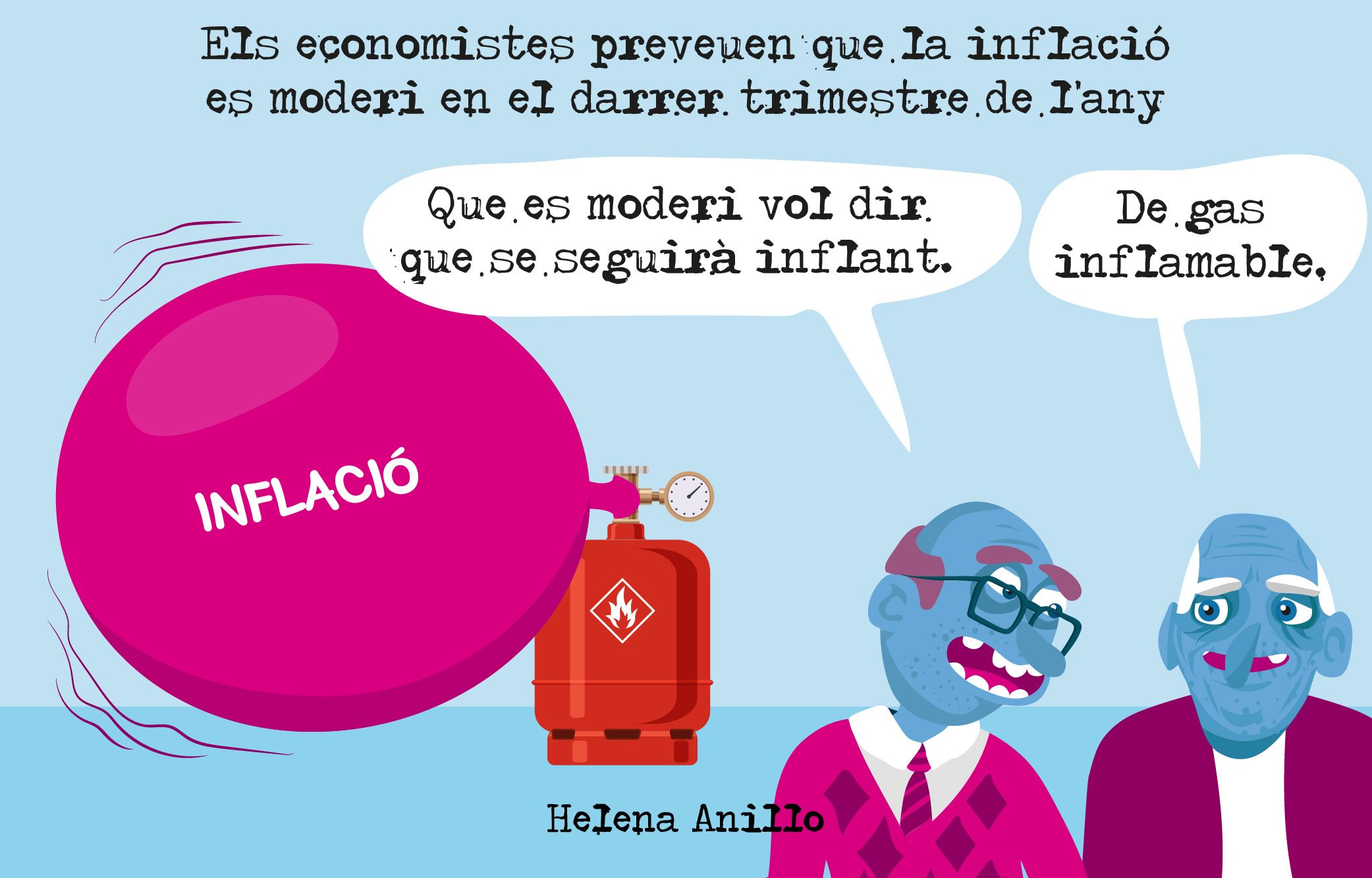 Inflació inflamada.