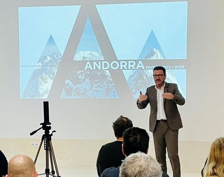 El gerent d'Andorra Turisme, Betim Budzaku