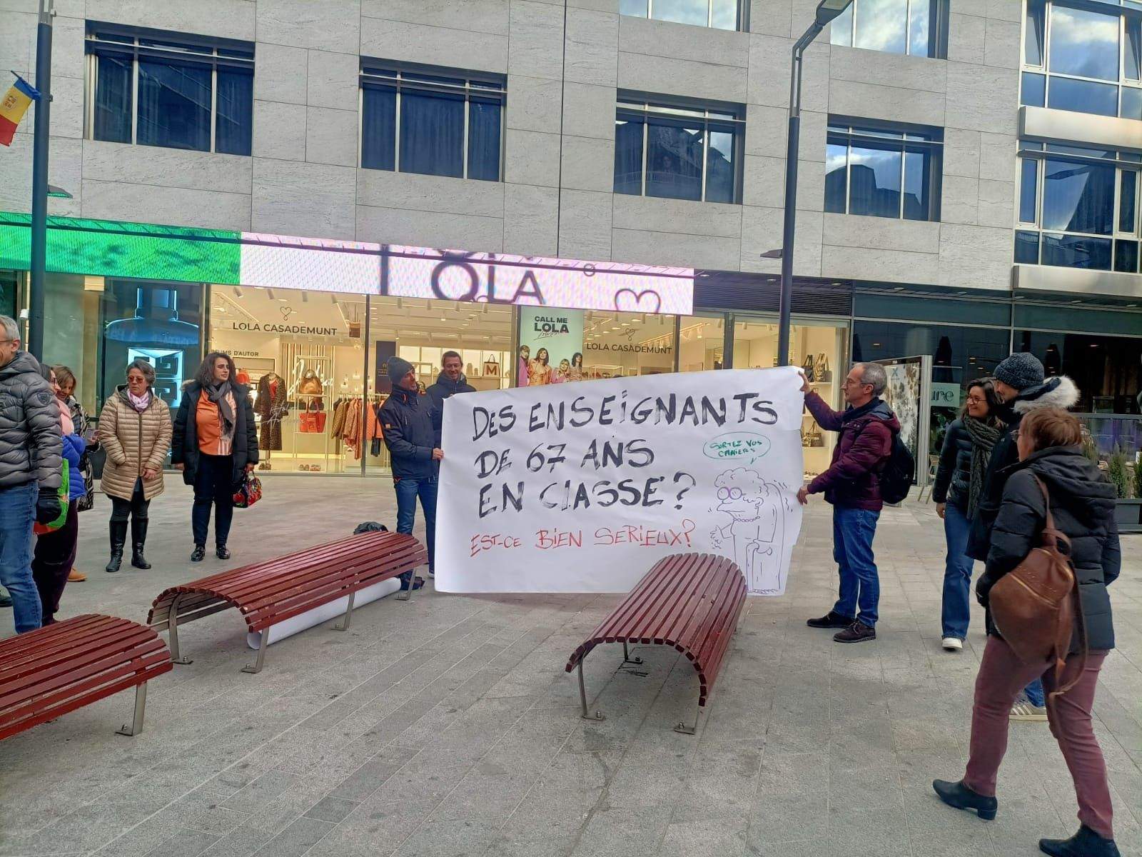 Els docents es van mobilitzar dimarts passat.