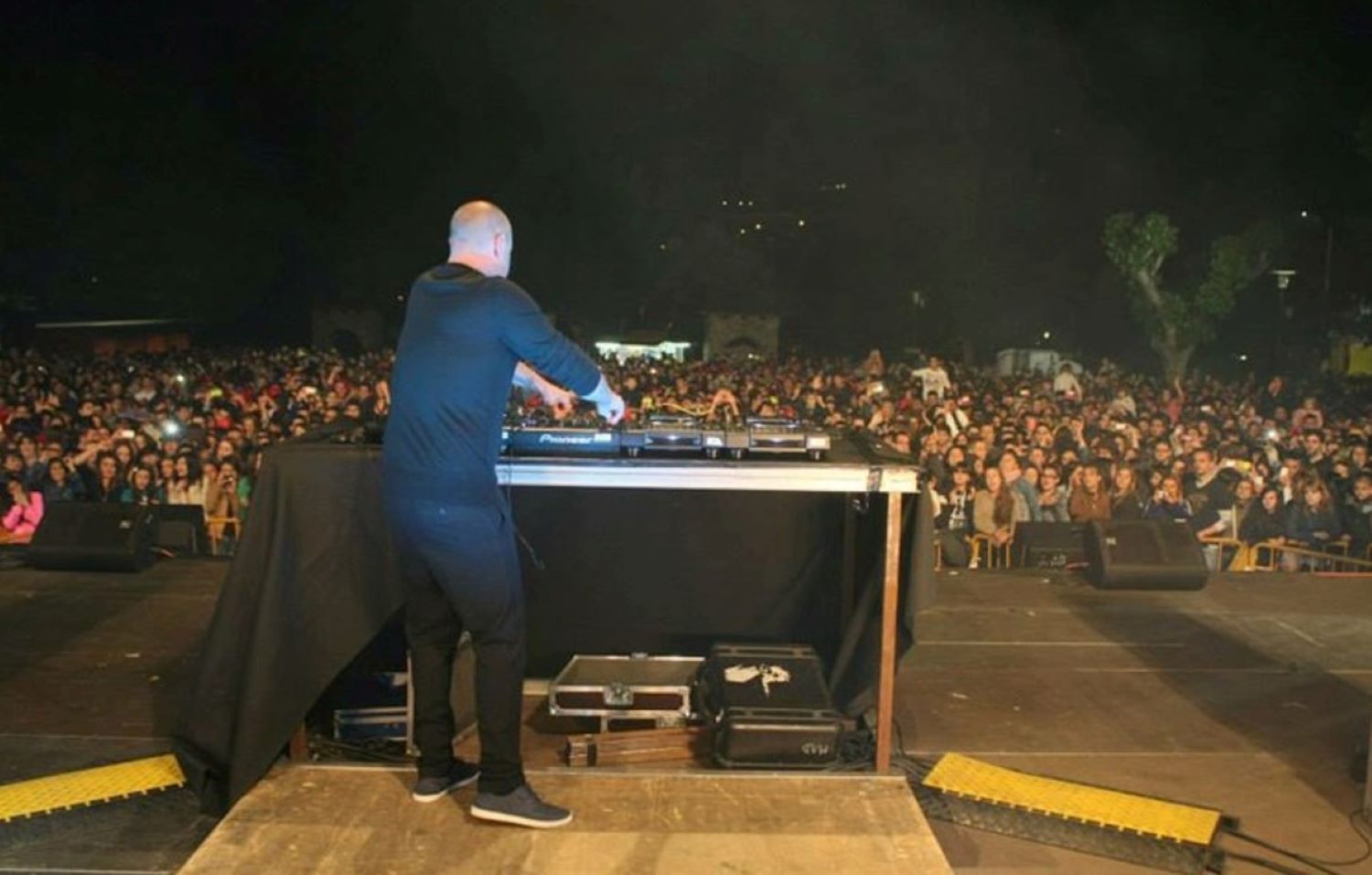 Juan Magan va ser un dels darrers concerts de la Festa del Poble d'Encamp.