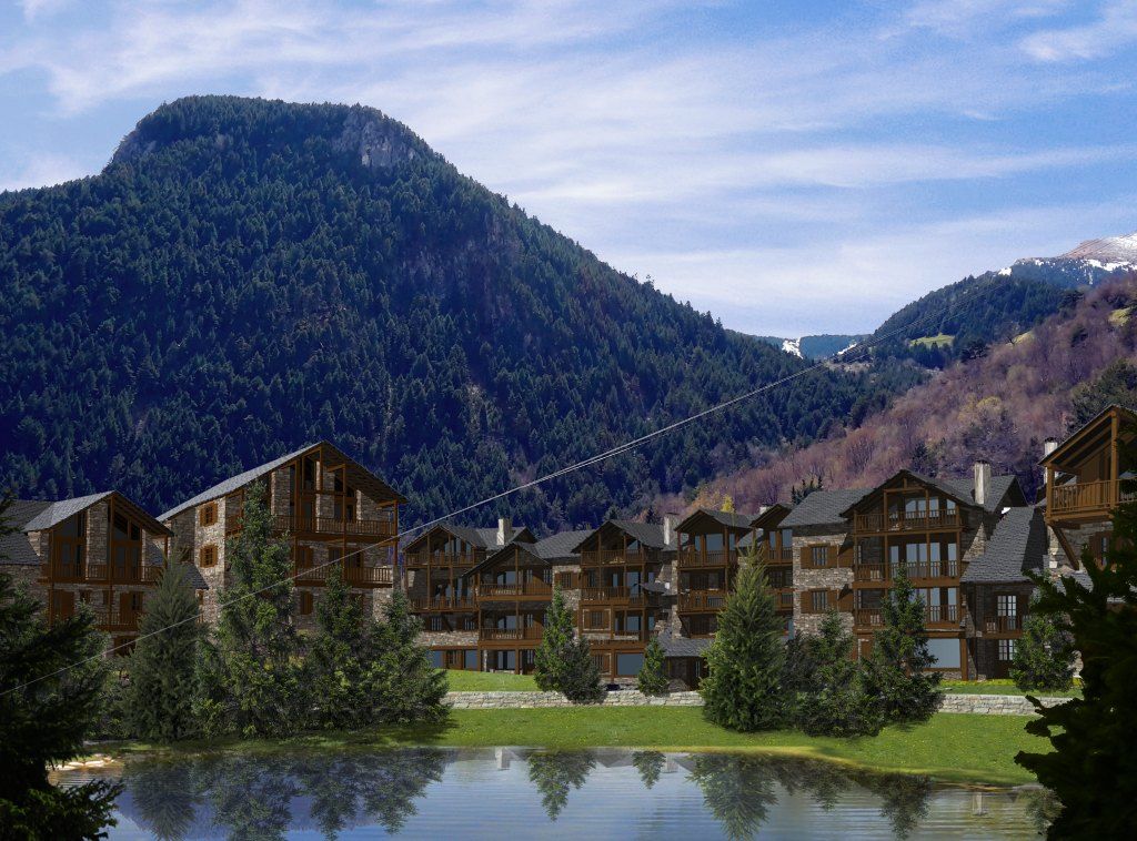 Una de les imatges de la simulació de la pleta d'Arinsal.