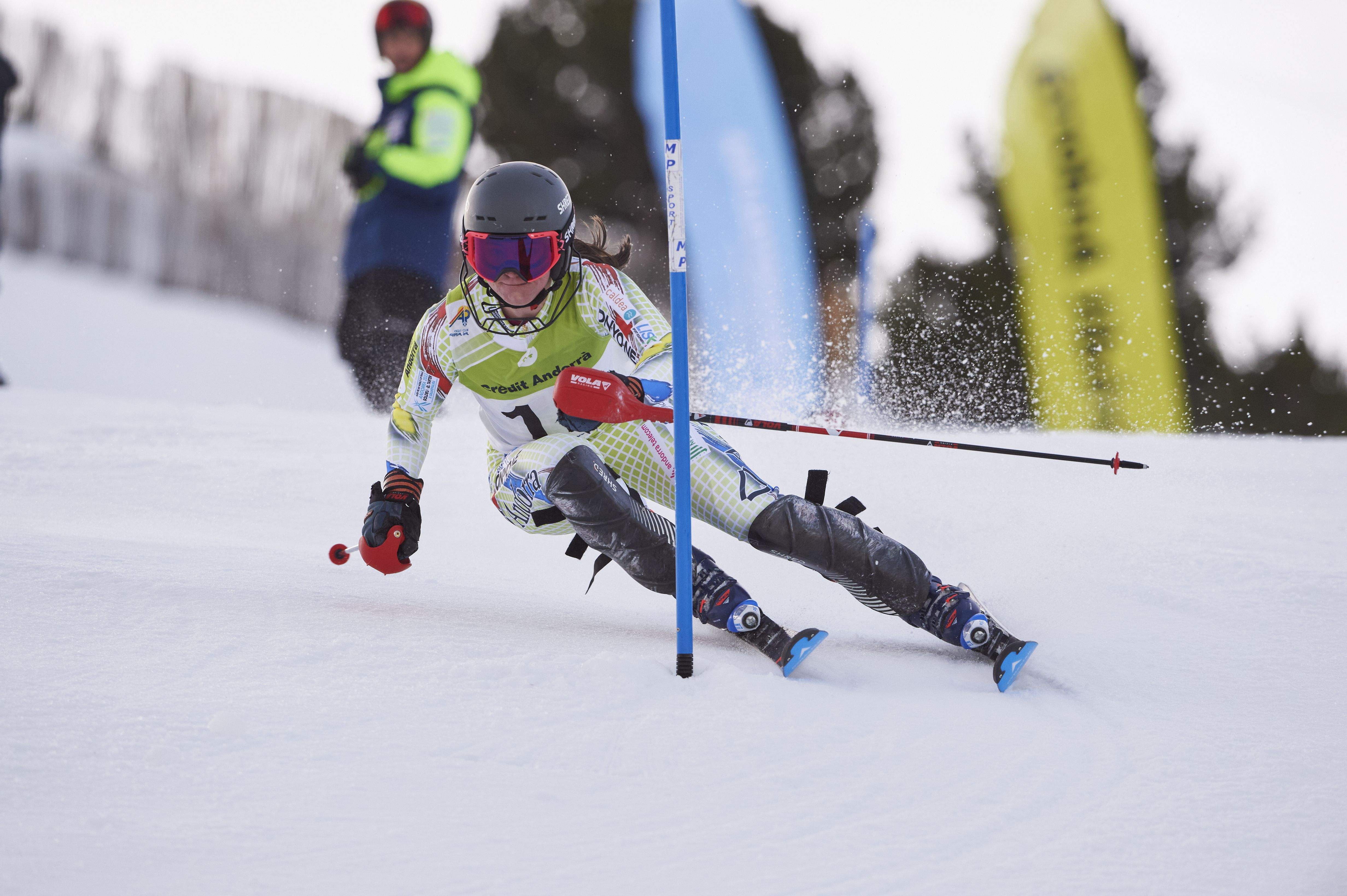 Íria Medina en una cursa al Principat.
