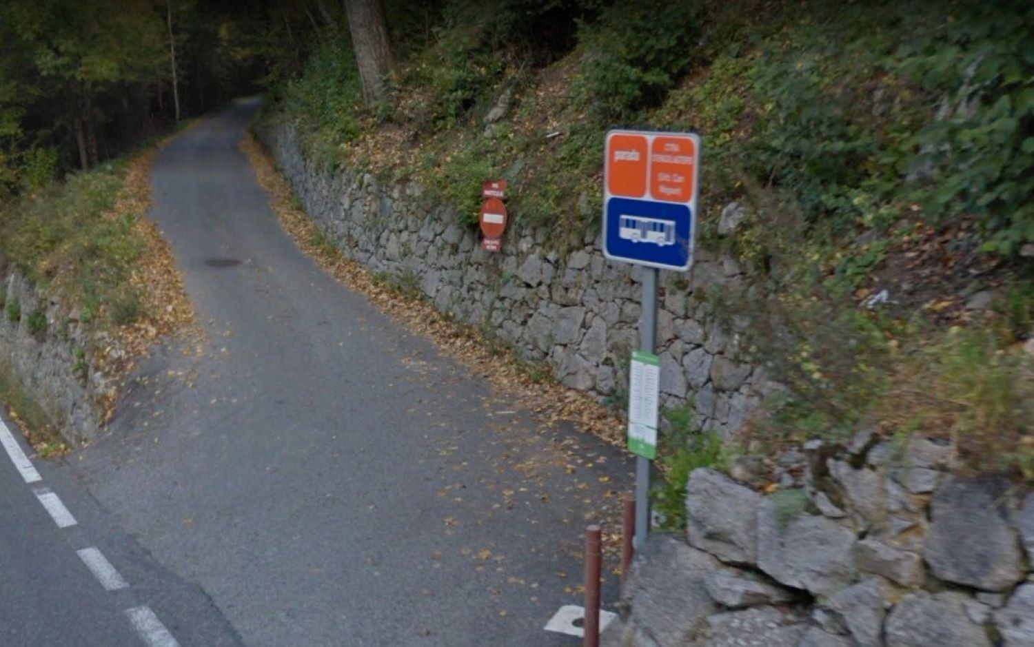 L'actual accés a la urbanització de Can Noguer.