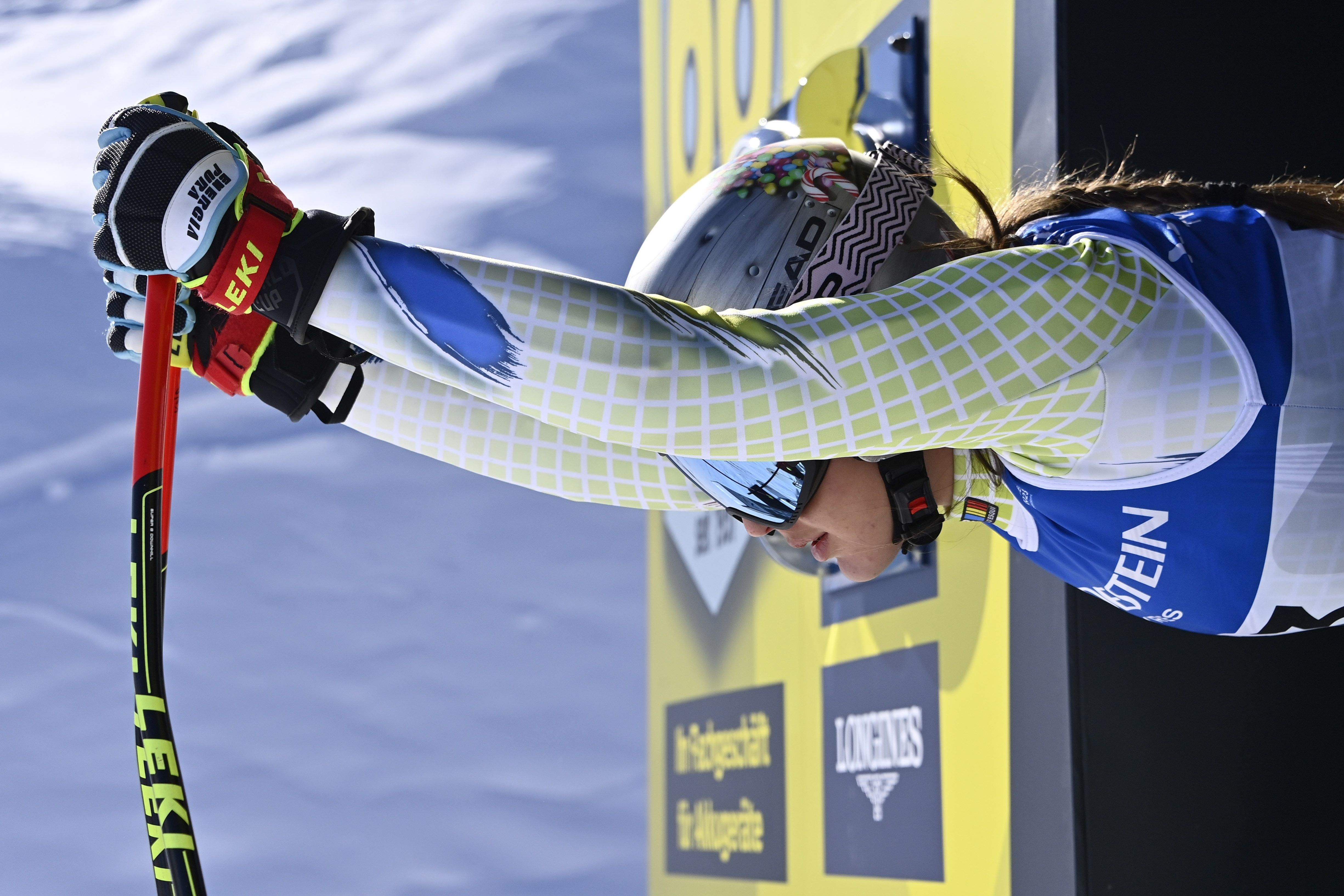 Cande Moreno es prepara per a prendre la sortida a la prova d'aquest dissabte.