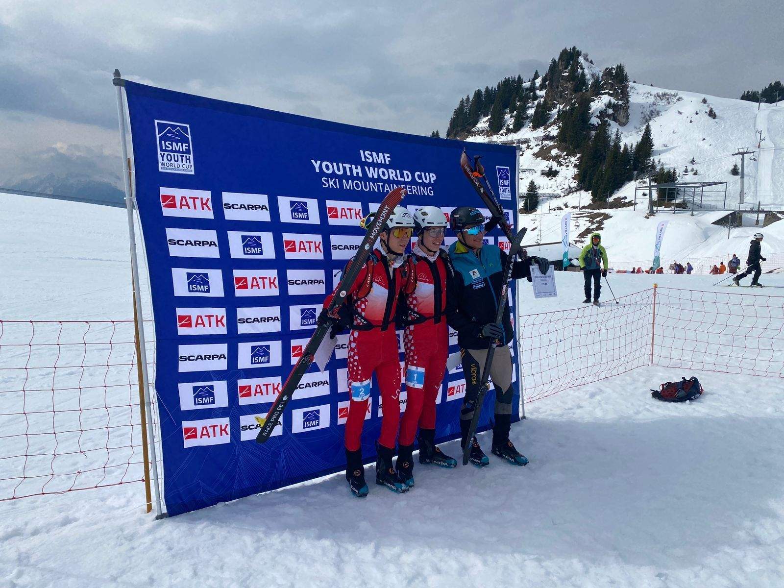 El podi de la categoria U20.