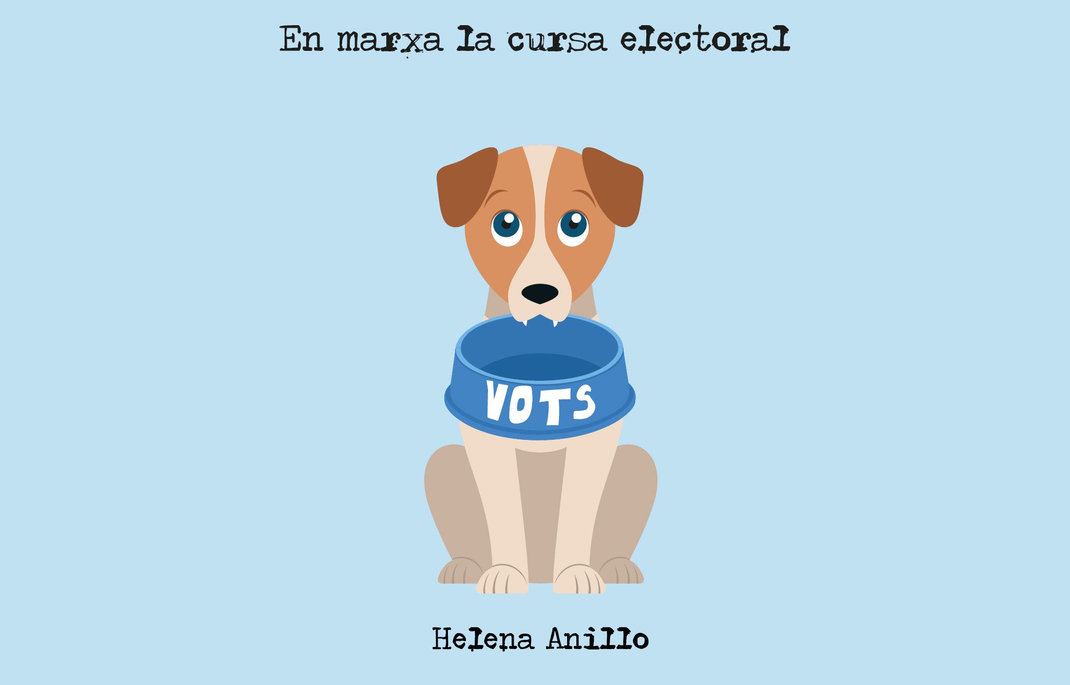 El guardià (de quatre potes) dels vots.