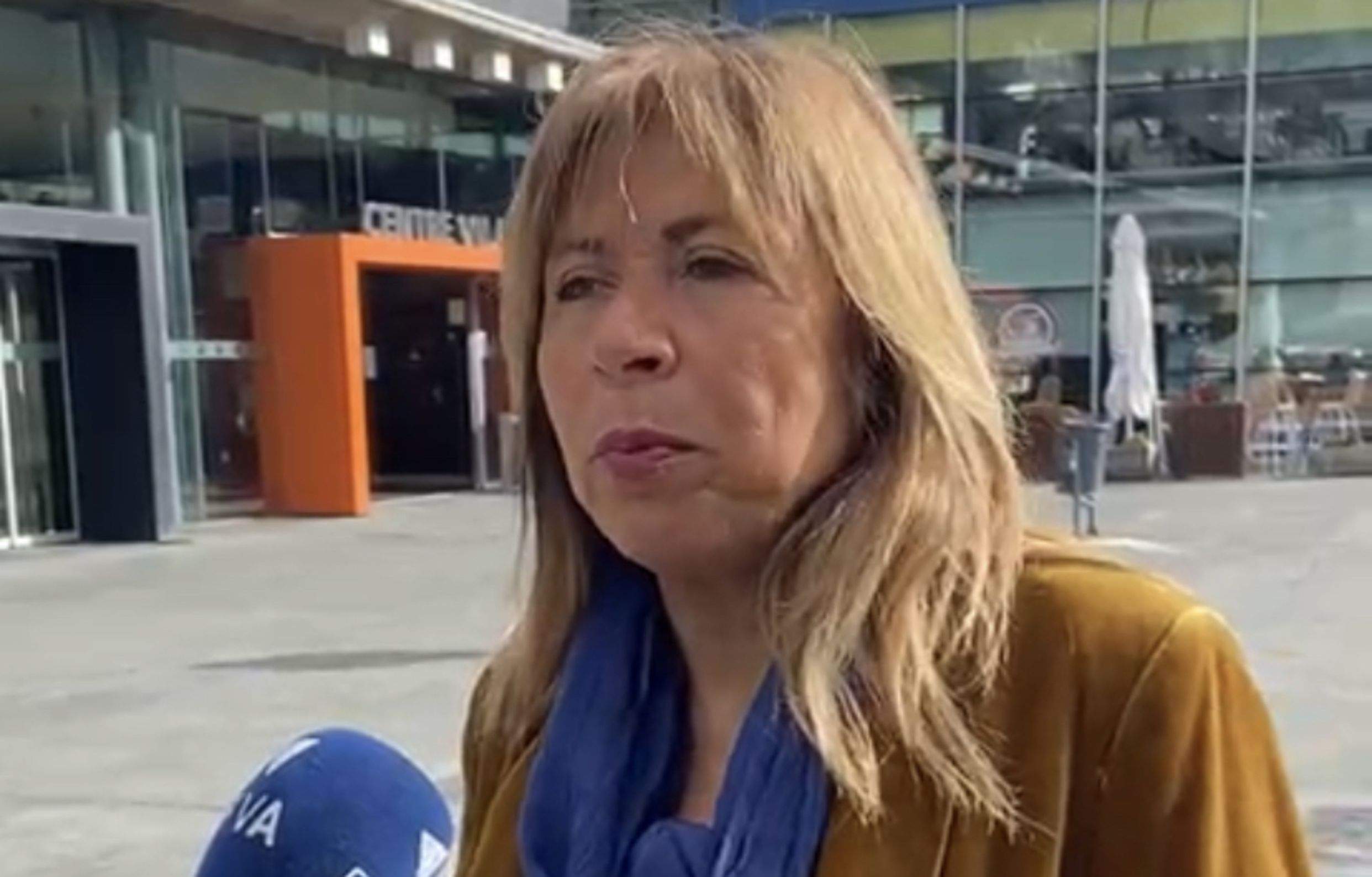 Conxita Marsol ha parlat de pensions i gent gran a la Plaça del Poble.