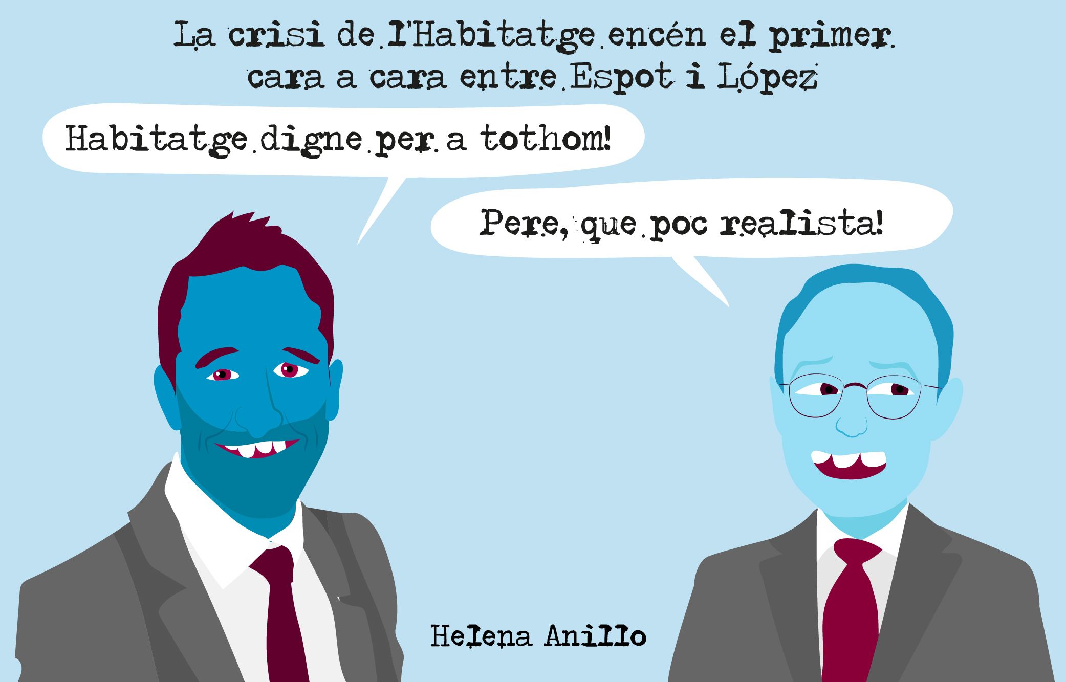 El debat de l'habitatge.