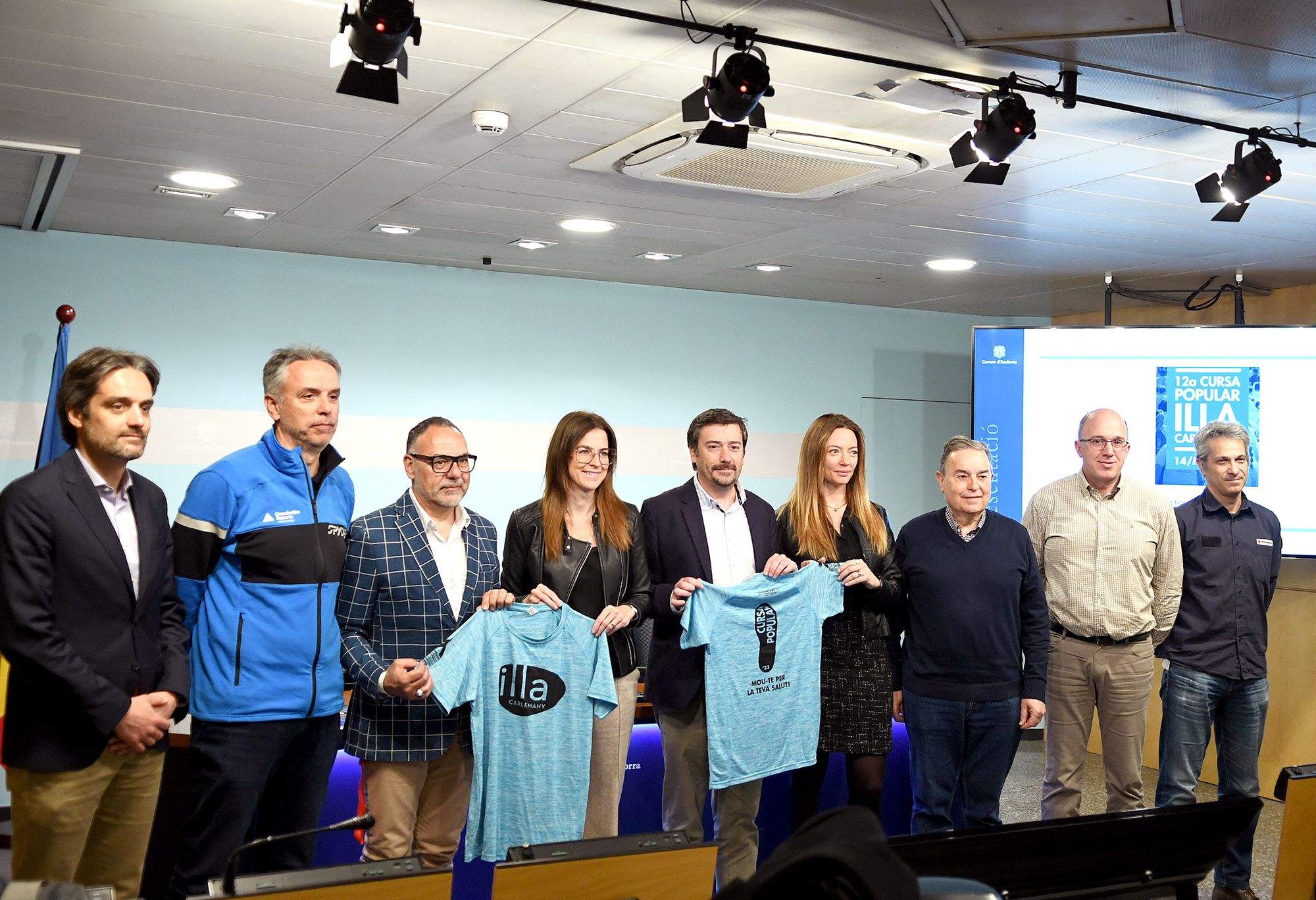 Presentació de la Cursa Illa Carlemany